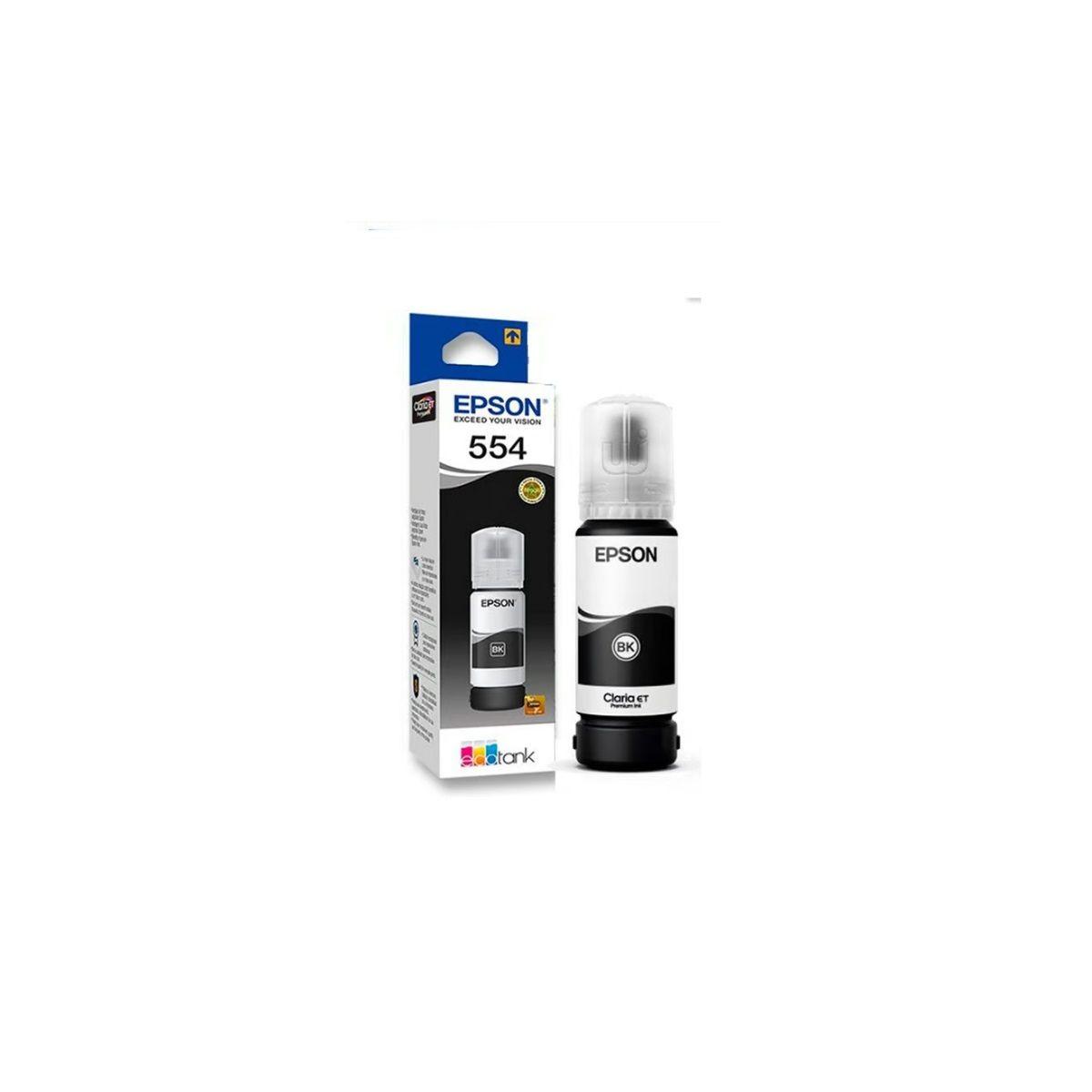 Botella Epson 554 Negro Original-0