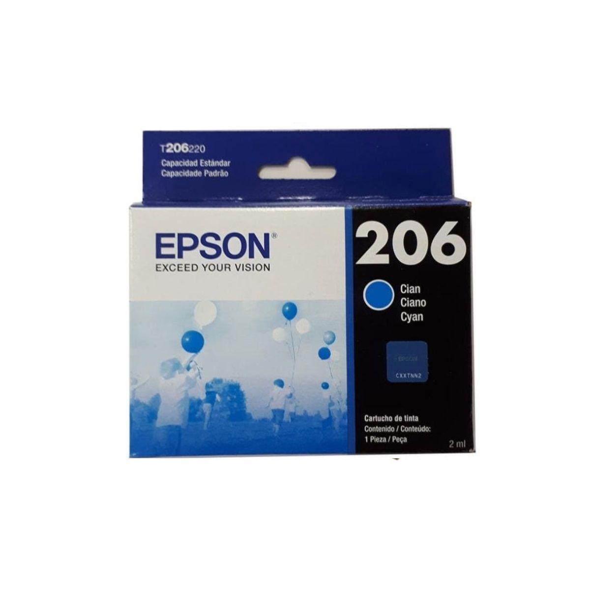 Pack Cartuchos Epson 206/207 Original XP-2101-4