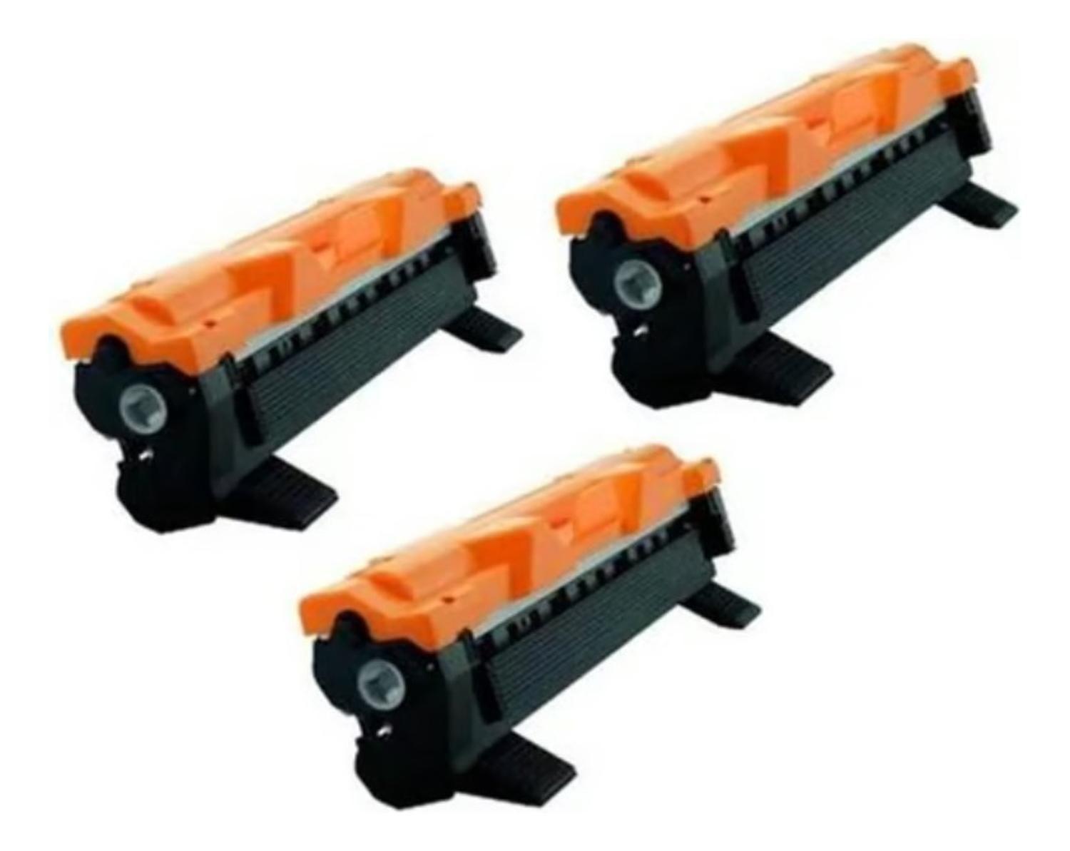 Pack 3 Toner Compatible Para Tn-1060 Hl-1202/hl-1212/dcp1602 Negro-0