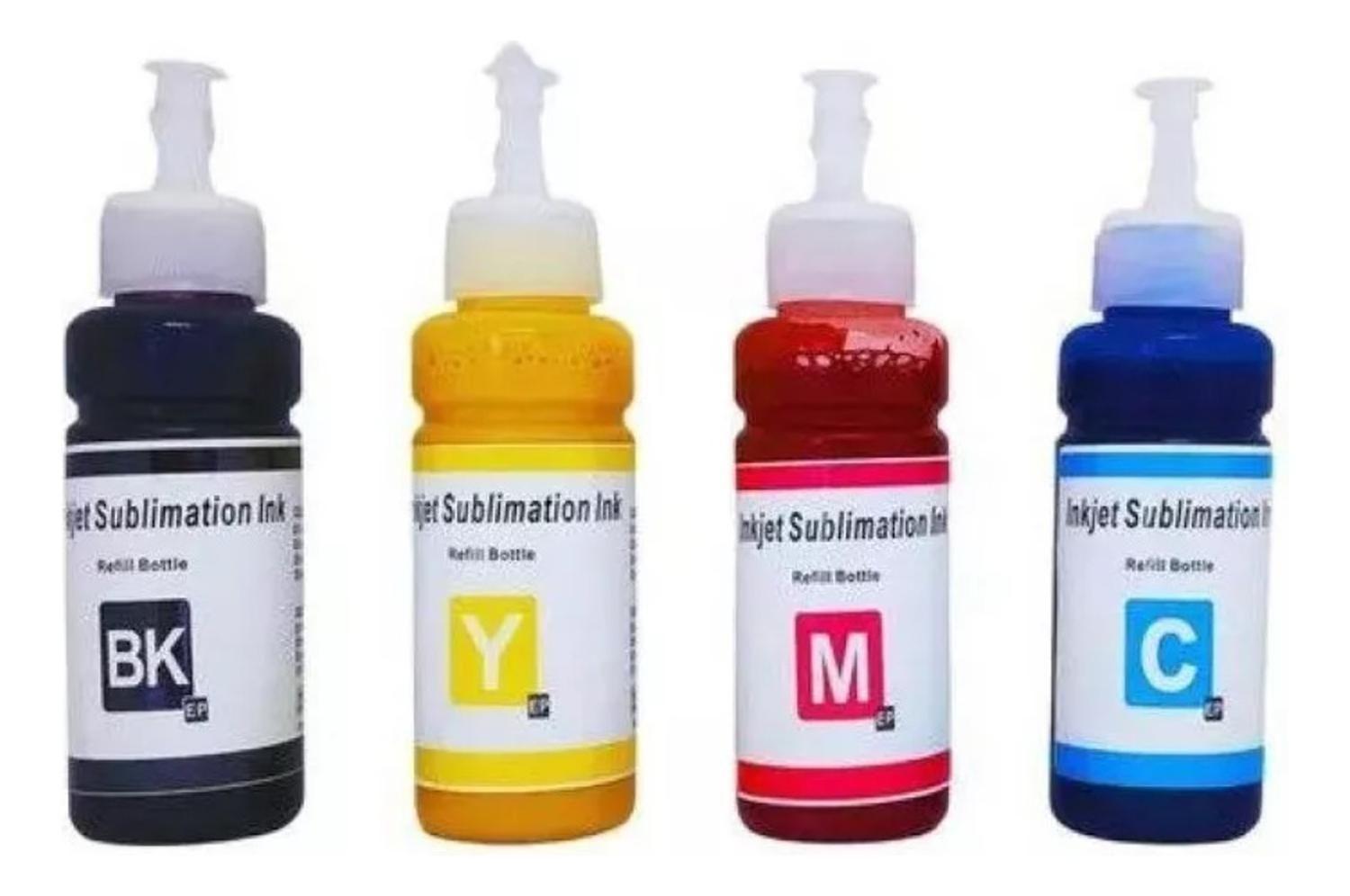 Botellas De Tintas Sublimacion N/m/c/y Pack N/m/c/y-0