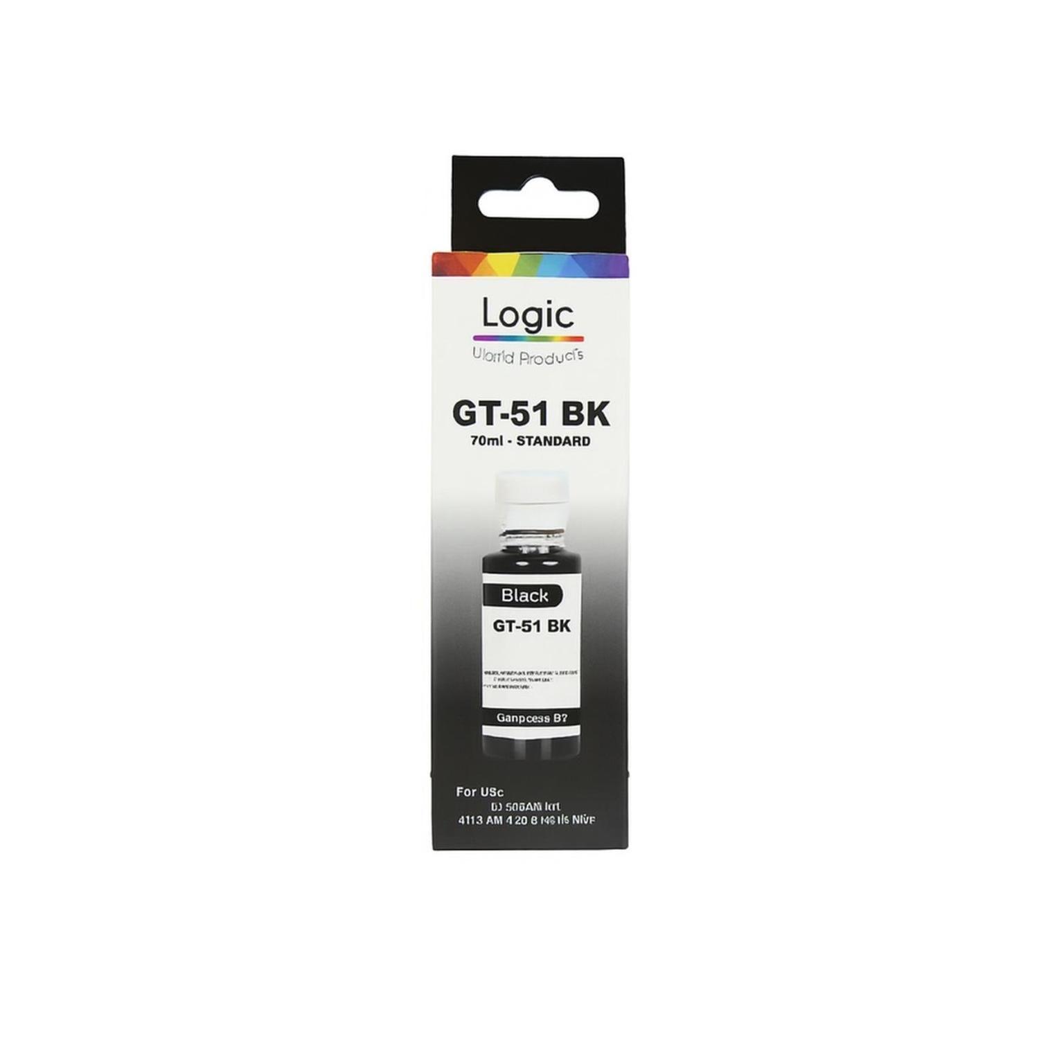 Botellas de Tinta Compatible para GT53/GT52 Pack-4