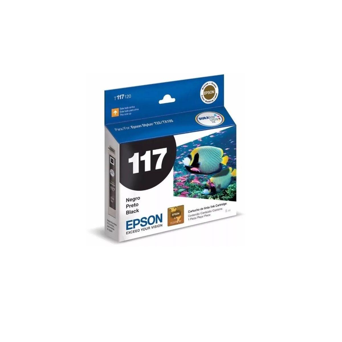 Cartucho Epson 117 Negro Original-0