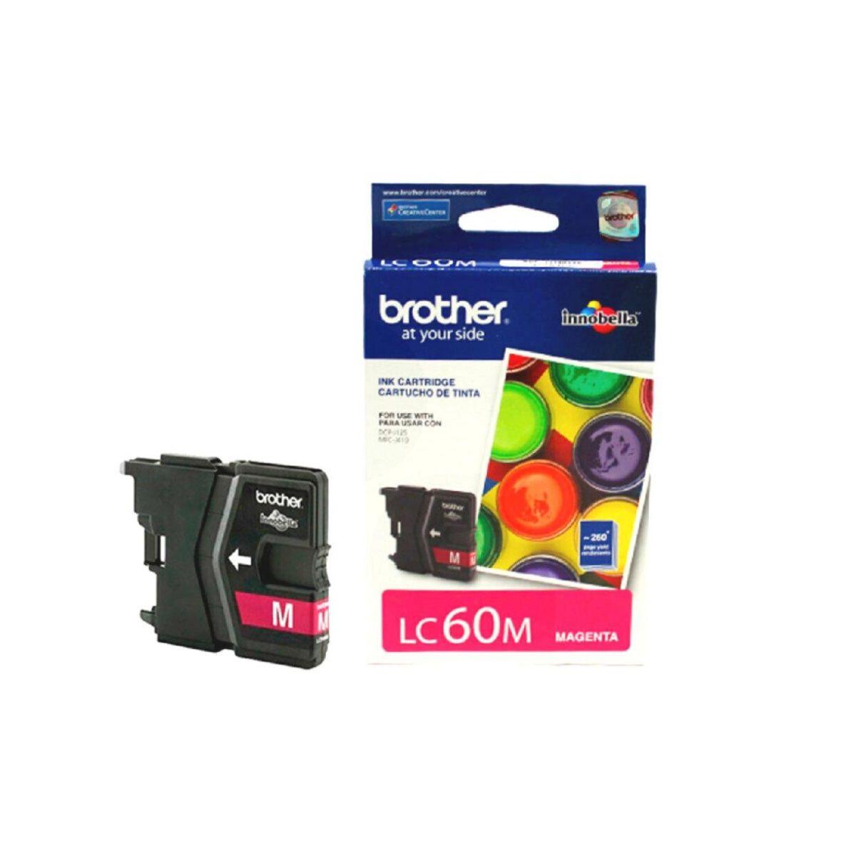 Cartucho Brother LC60 Magenta Original-0