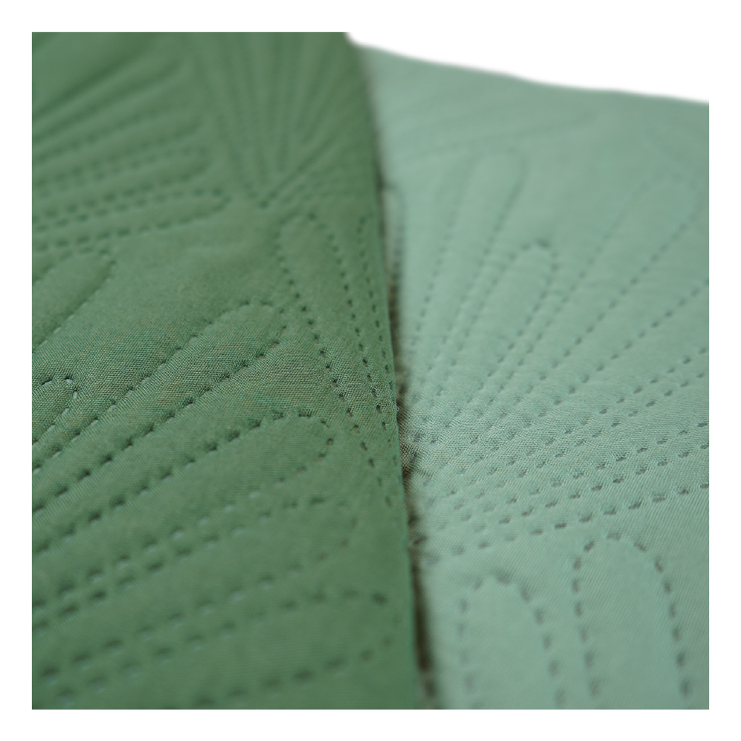 QUILT BI COLOR 2 PLAZAS AMA HOME VERDE-1