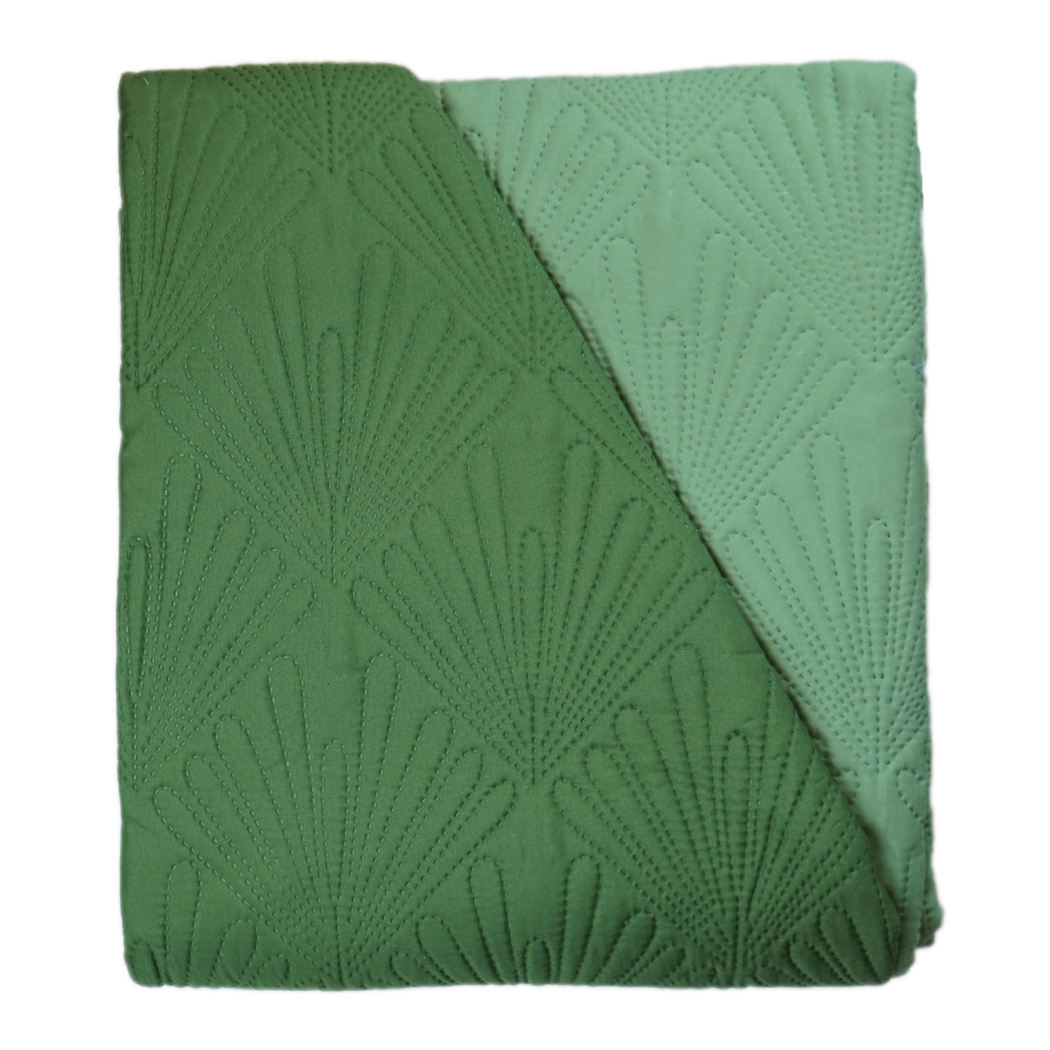 QUILT BI COLOR 2 PLAZAS AMA HOME VERDE-0