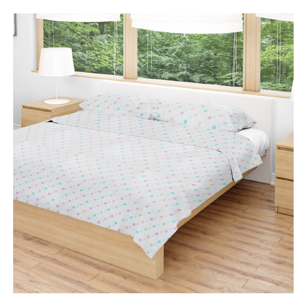 SABANA ESTAMPADA 144 HILOS AMA HOME 1 1/2 PLAZAS DISEÑO #10 + 1 FUNDA-0