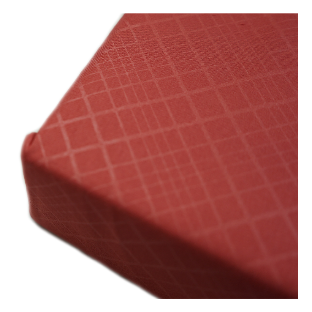 SABANA MICROFIBRA AMA HOME EMBOSSED 2 1/2 PLAZAS ROJO + 2 FUNDA-1