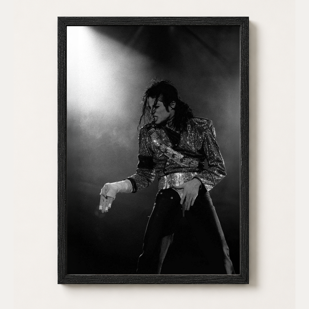 Cuadro Poster Decorativo Michael Jackson 2 30x40cm-0