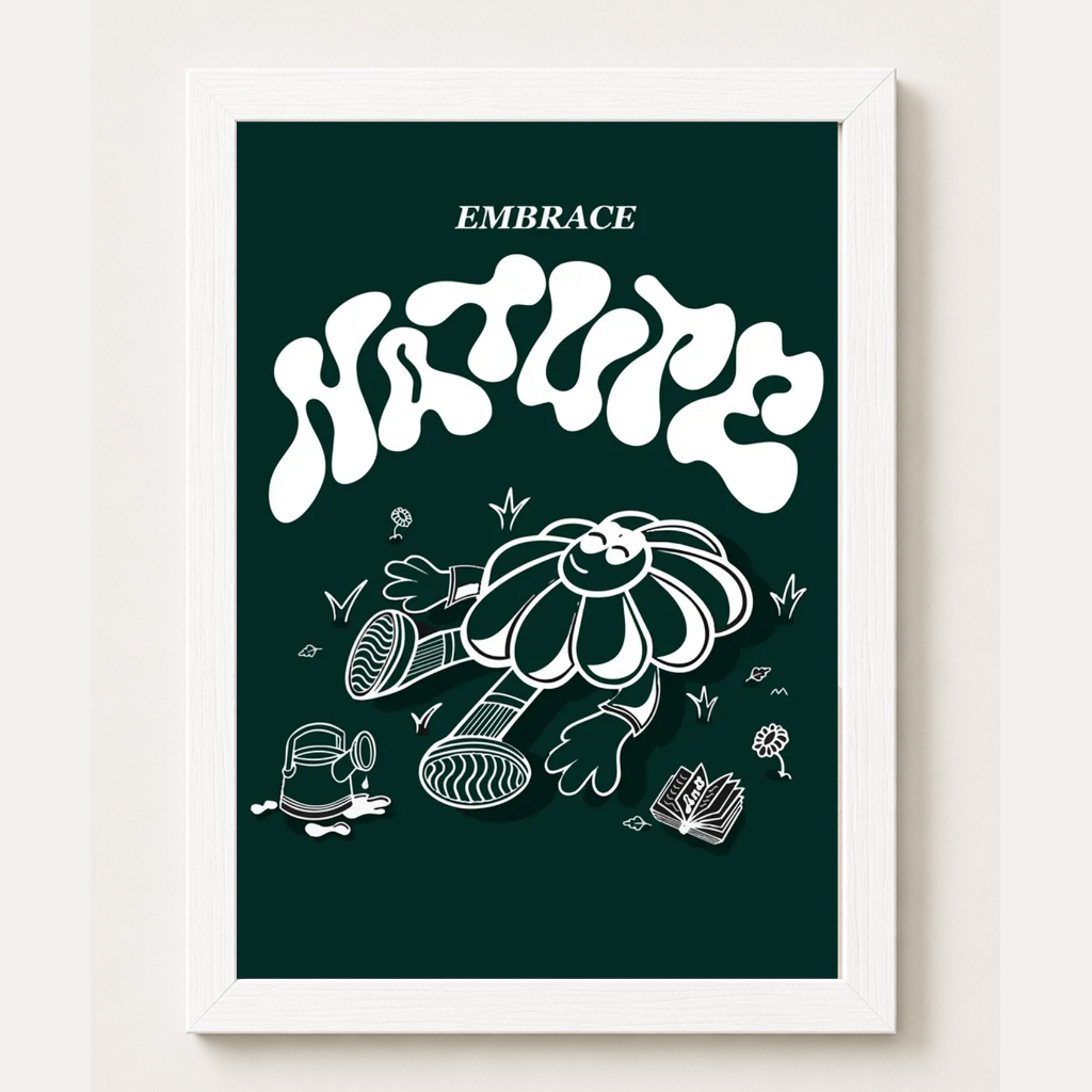 Cuadro Poster Decorativo Embrage Nature 30x40-0