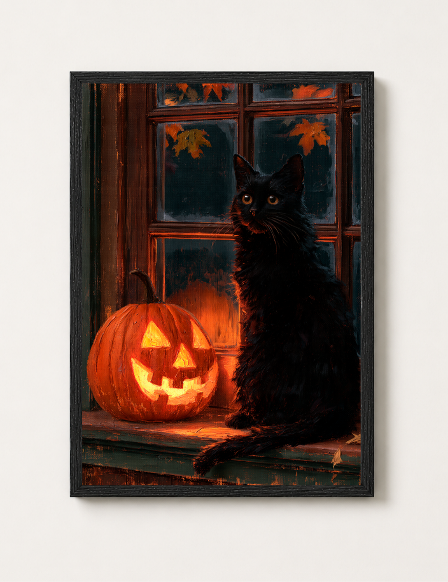 Cuadro Poster Decorativo Halloween 3 - 30x40cm-0