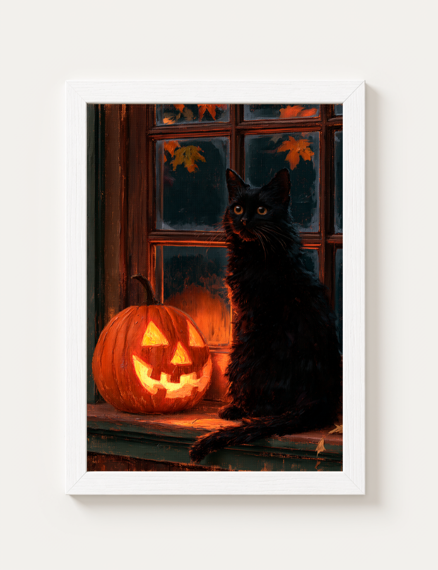 Cuadro Poster Decorativo Halloween 3 - 30x40cm-0