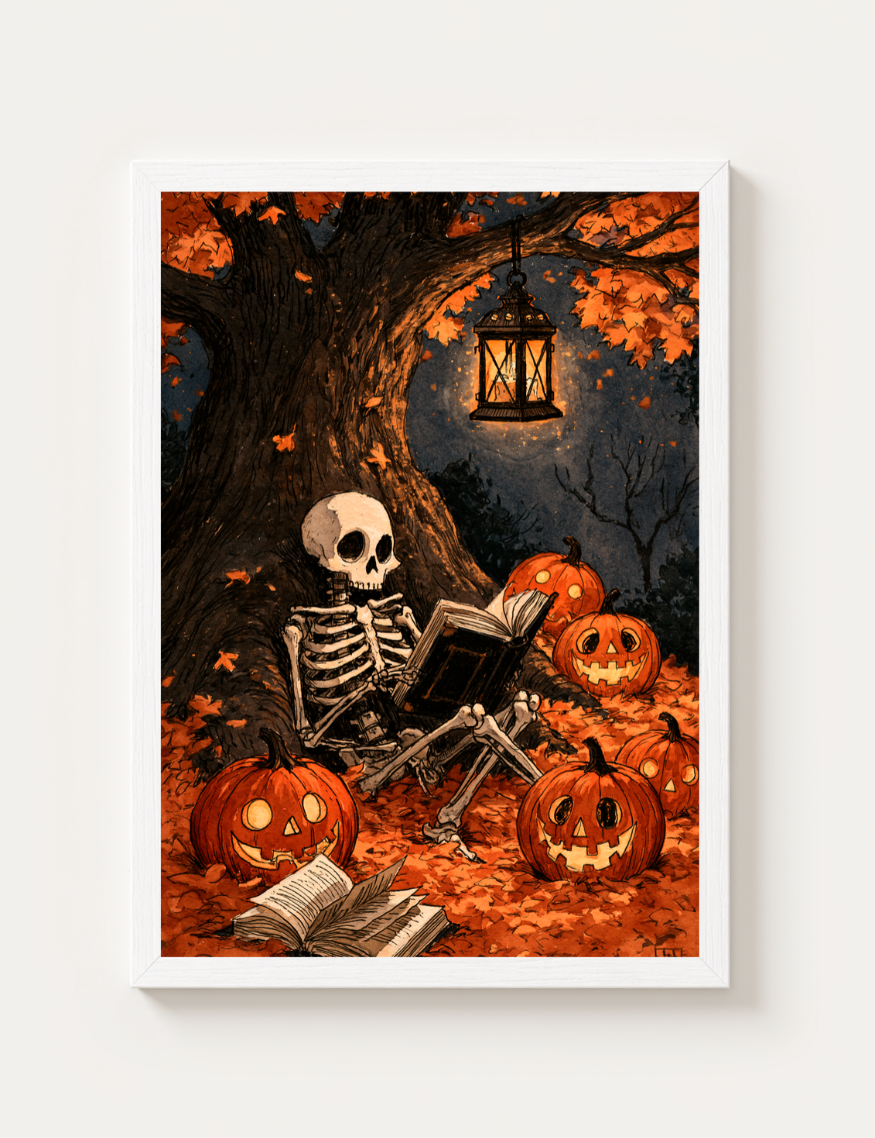 Cuadro Poster Decorativo Halloween 2 - 30x40cm-0