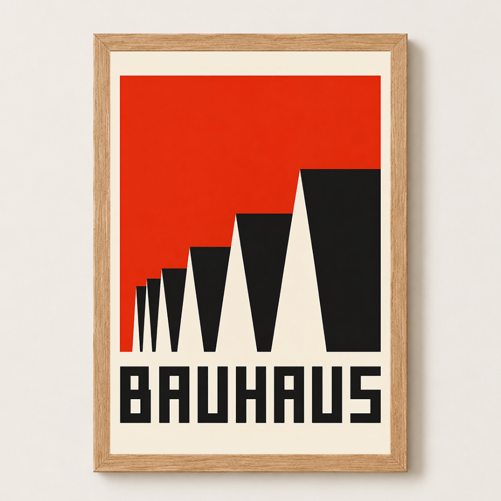 Cuadro Poster Bauhaus 1 Decorativo 30x40cm-0
