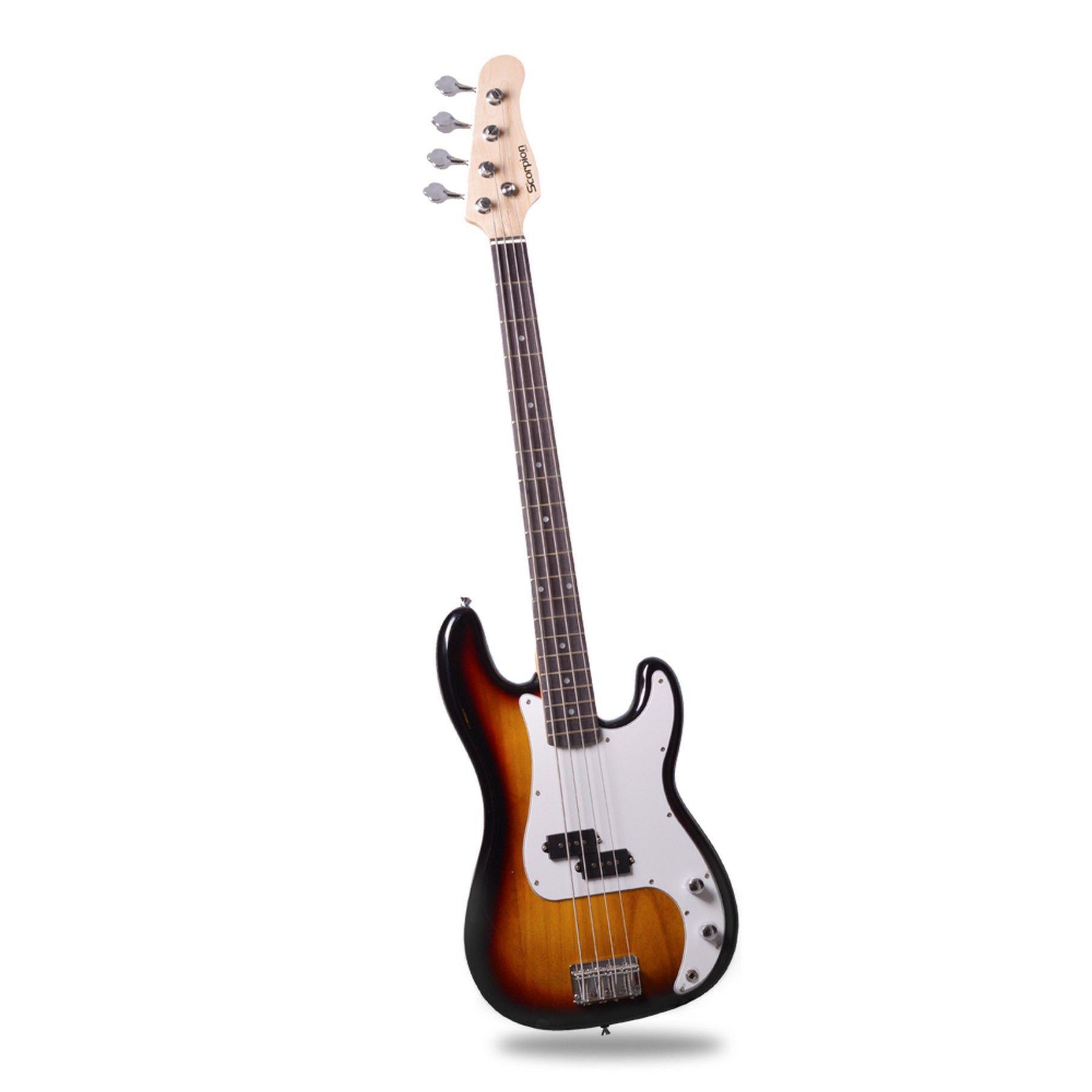 Pack D/bajo Sunburst Electrico Scorpion-1