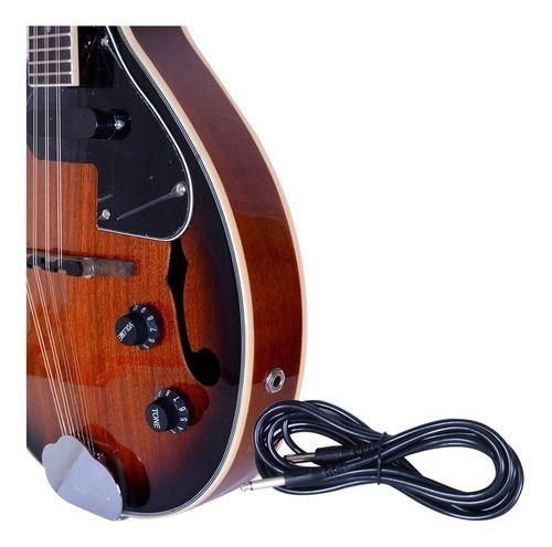 Mandolina Electroacustica Sunburst Etinger-1