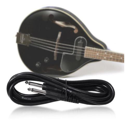 Mandolina Electroacústica Negro Etinger-4