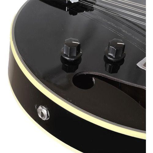 Mandolina Electroacústica Negro Etinger-3