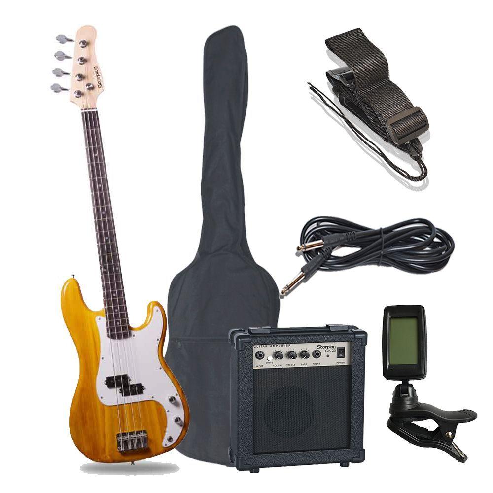 Pack D/bajo Natural Electrico Scorpion-0