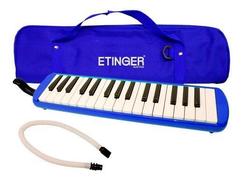 Melodica Azul 37n C/funda Ern-370/c Etinger-0