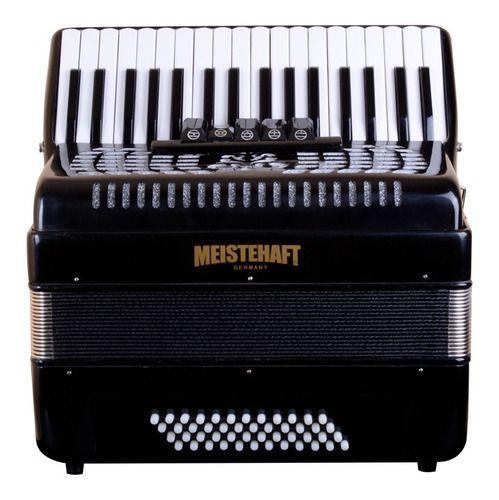 Acordeon 48 Bajos 5 Registros Negro Meistehaft-1