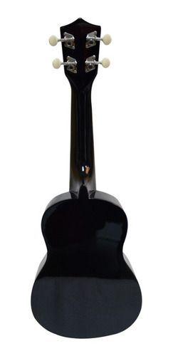 Kit Ukelele Soprano Negro Scorpion -1