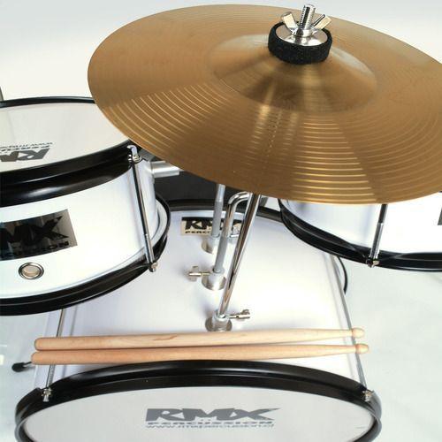 Bateria De Niño Profesional Blanco Rmx-1