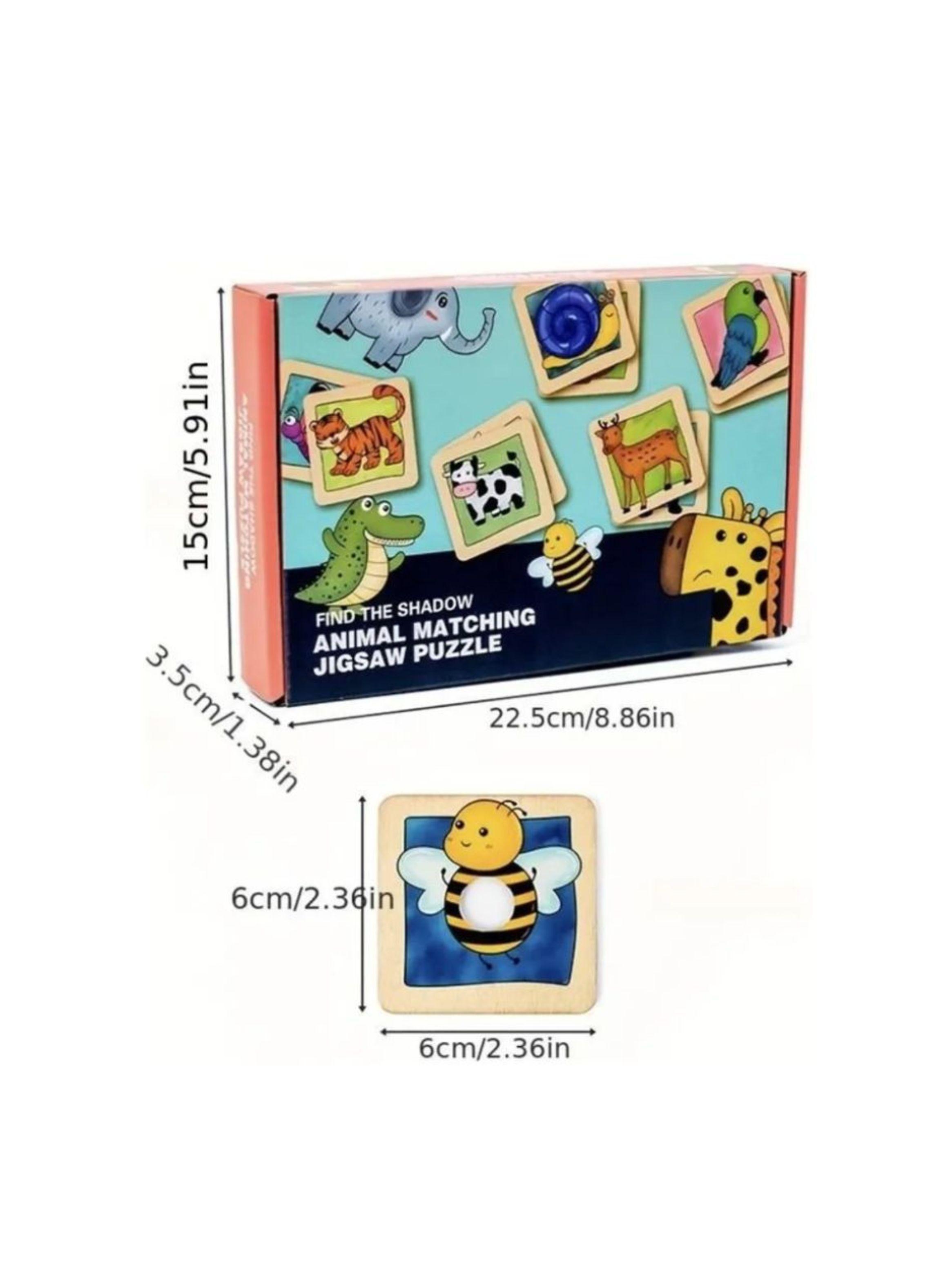 Juego De Mesa Para Niños Animales Deslizantes Puzzle-2