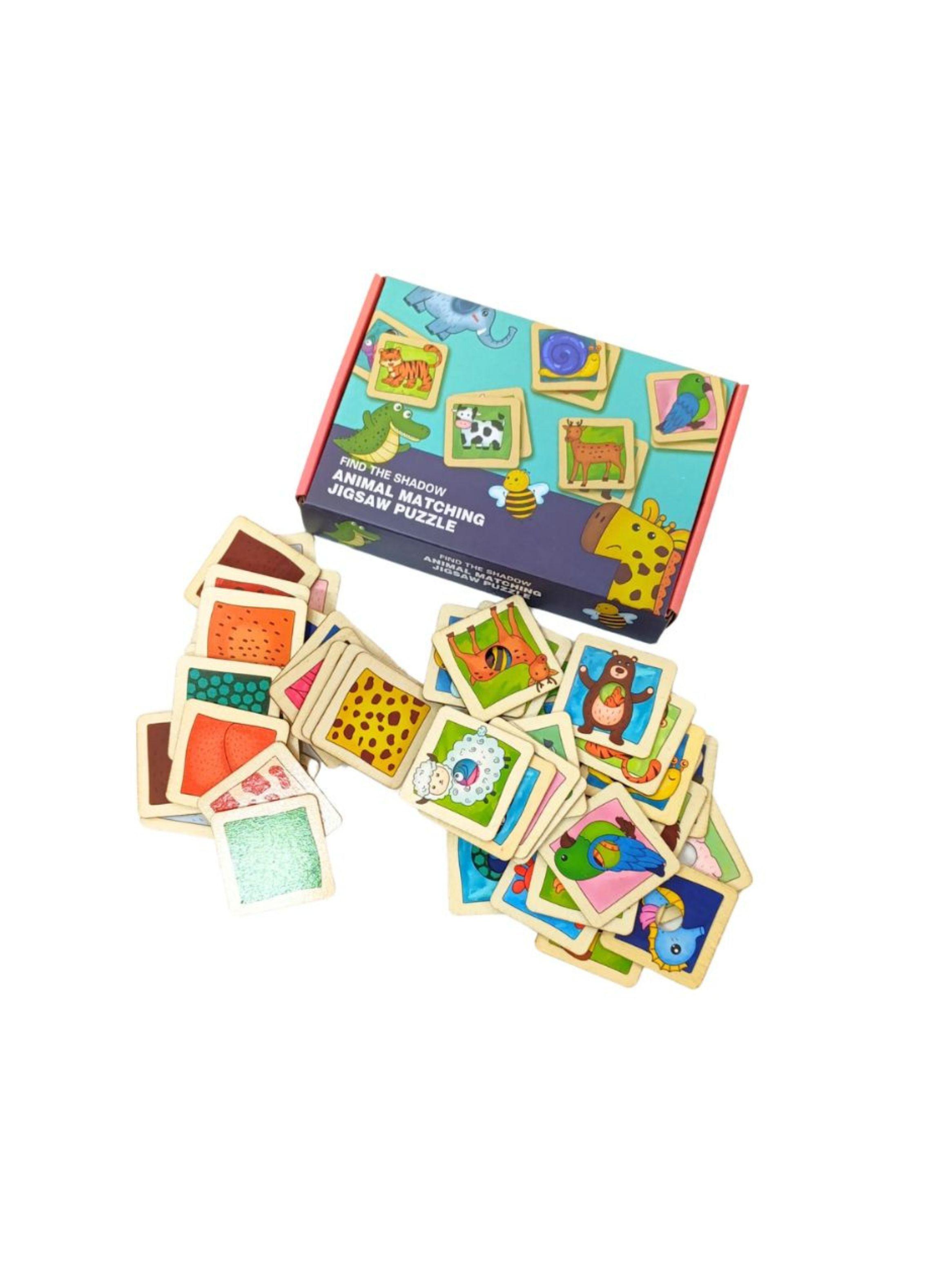 Juego De Mesa Para Niños Animales Deslizantes Puzzle-4