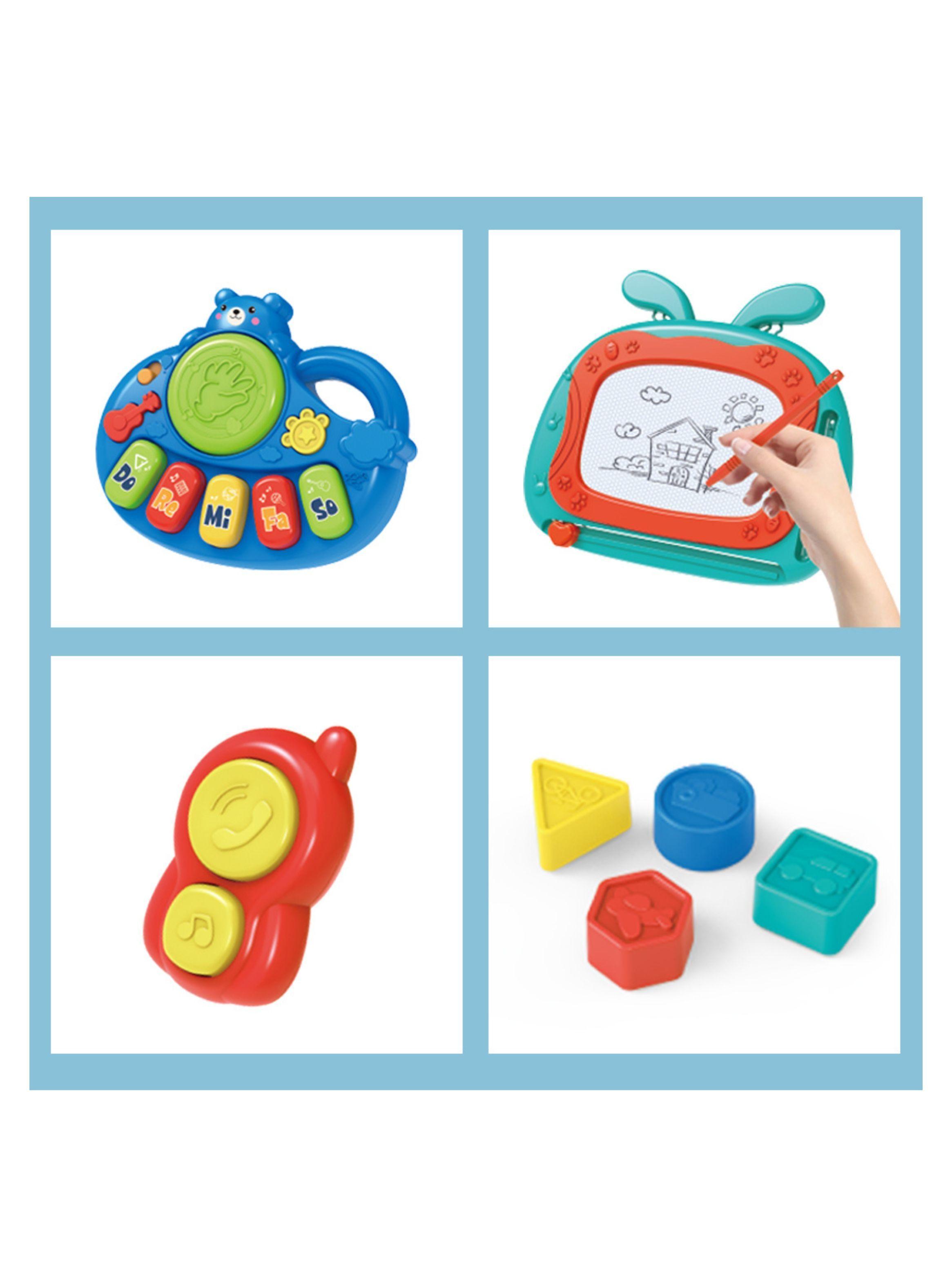 Andador Correpasillo Interactivo 2 en 1 con Pizarra Mágica y Música-2
