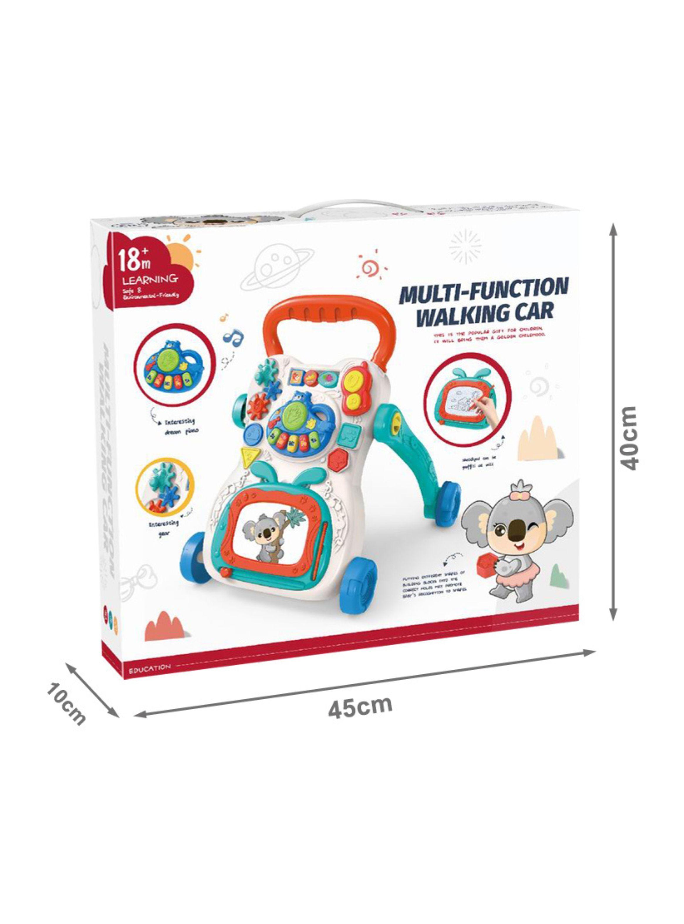 Andador Correpasillo Interactivo 2 en 1 con Pizarra Mágica y Música-3