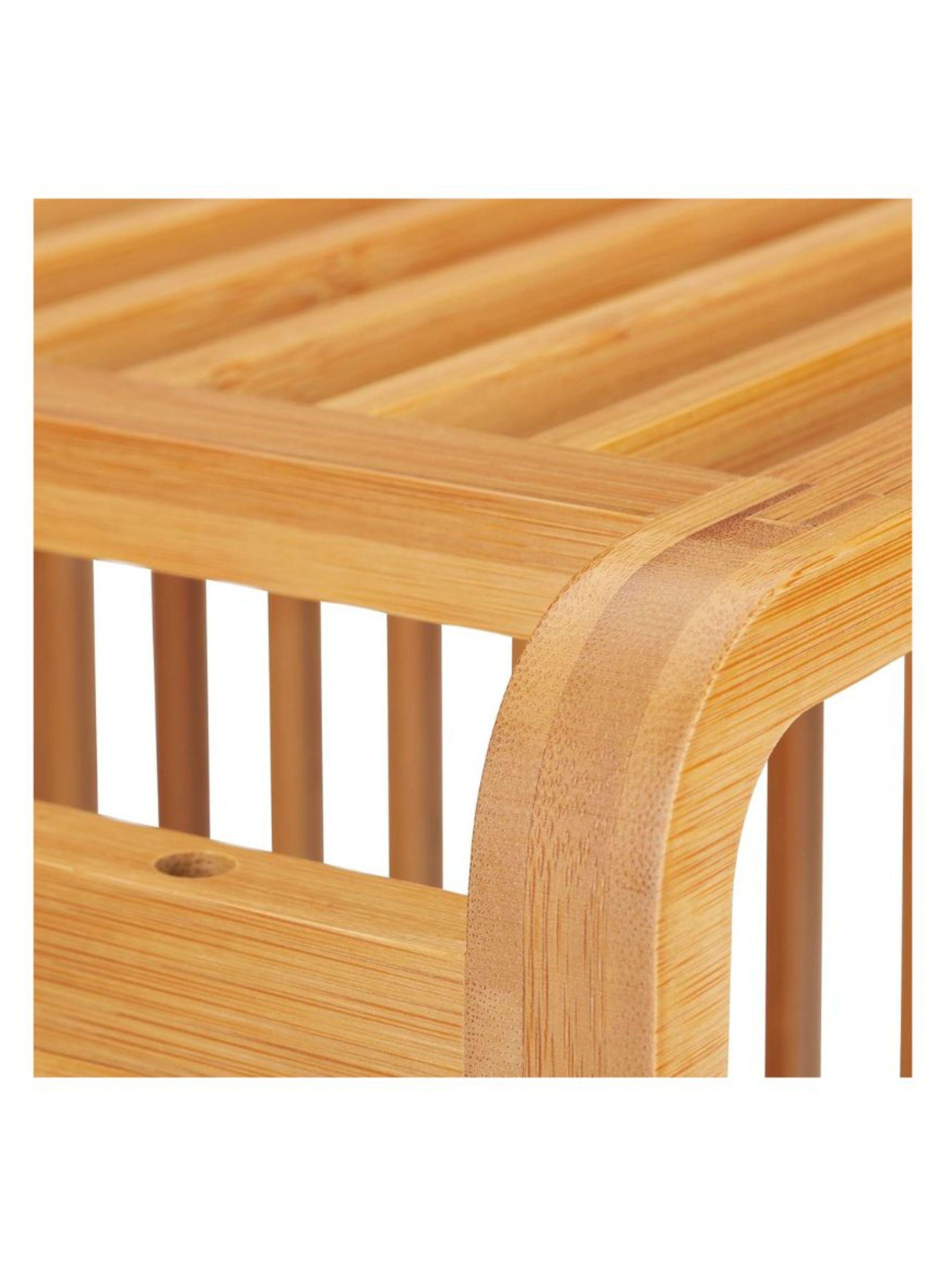 Estante Organizadores De Almacenamiento 2  Estantes Bambú-2