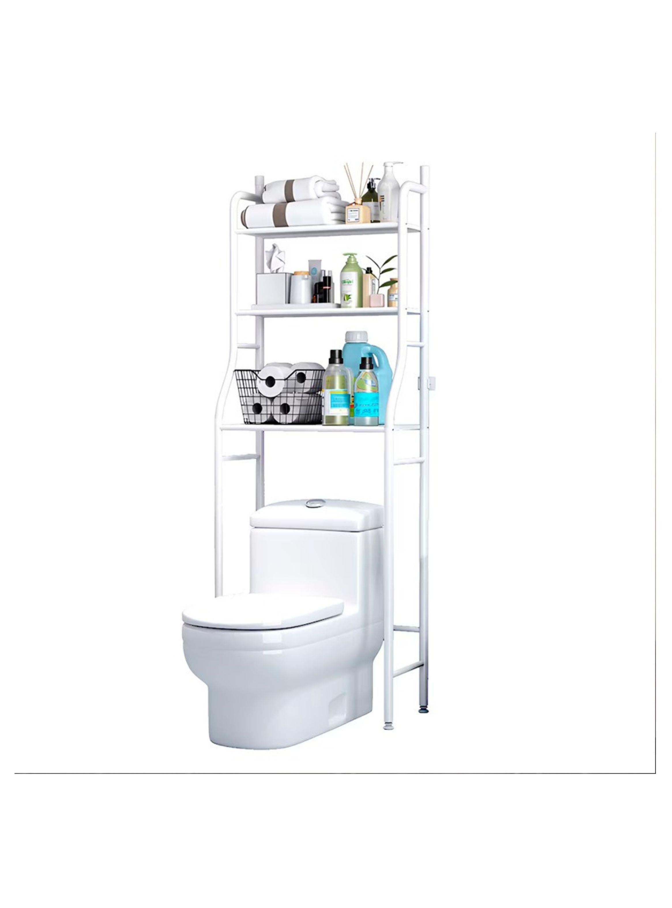 Estante Organizador Metálico De Almacenamiento Para Baño De 3 Niveles-0