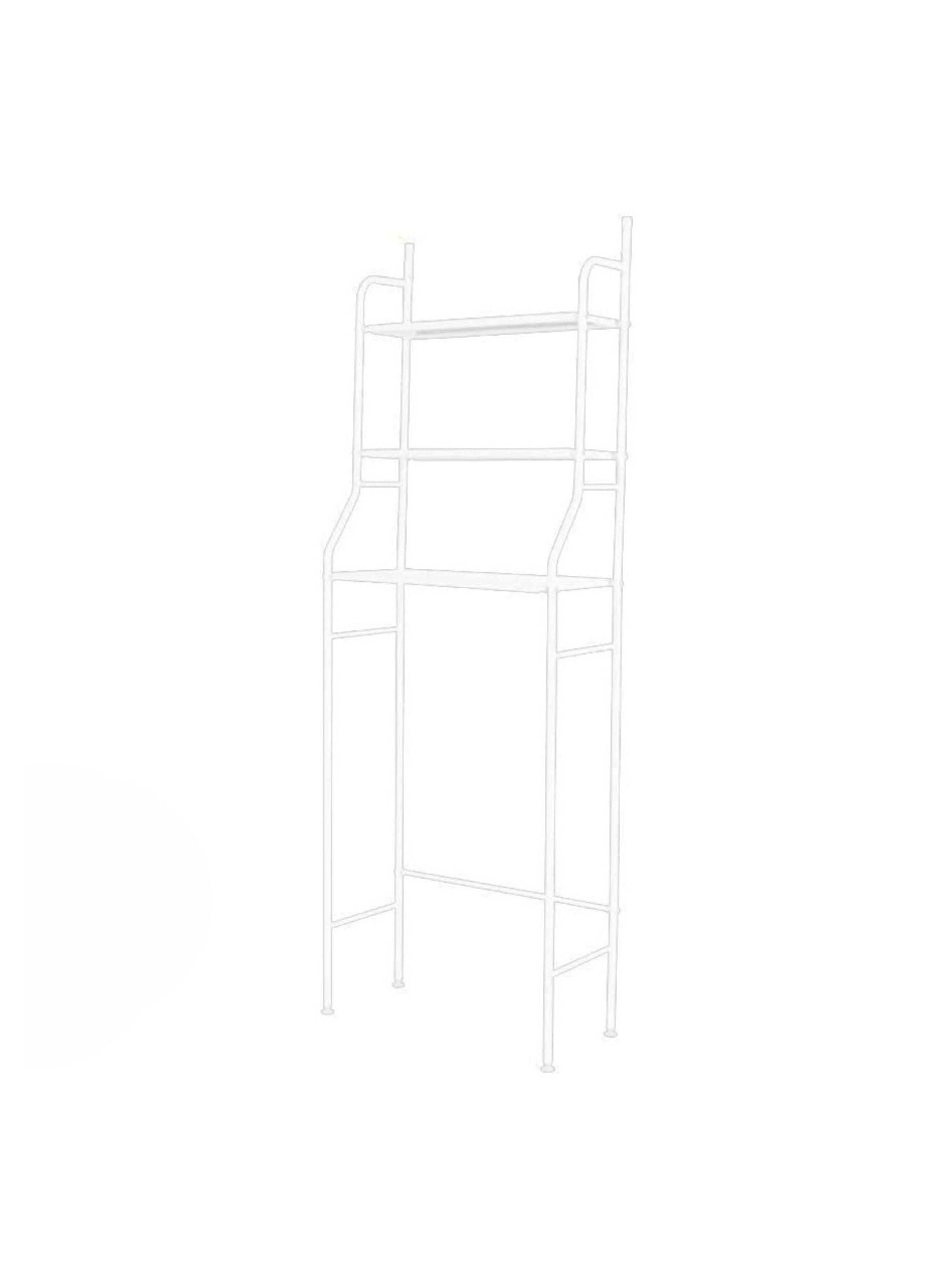 Estante Organizador Metálico De Almacenamiento Para Baño De 3 Niveles-1