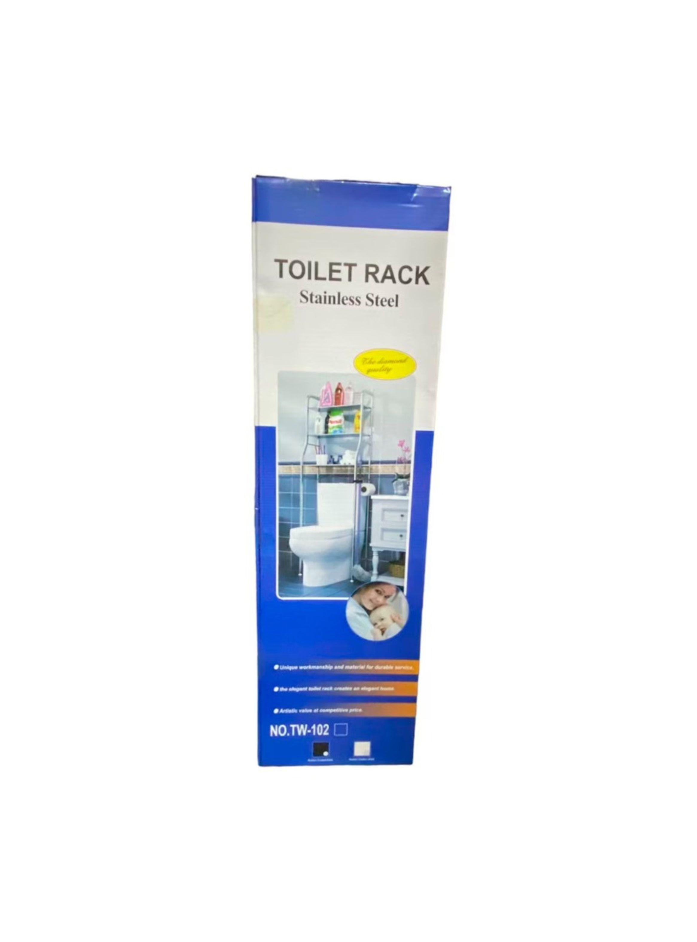Estante Organizador Metálico De Almacenamiento Para Baño De 3 Niveles-2