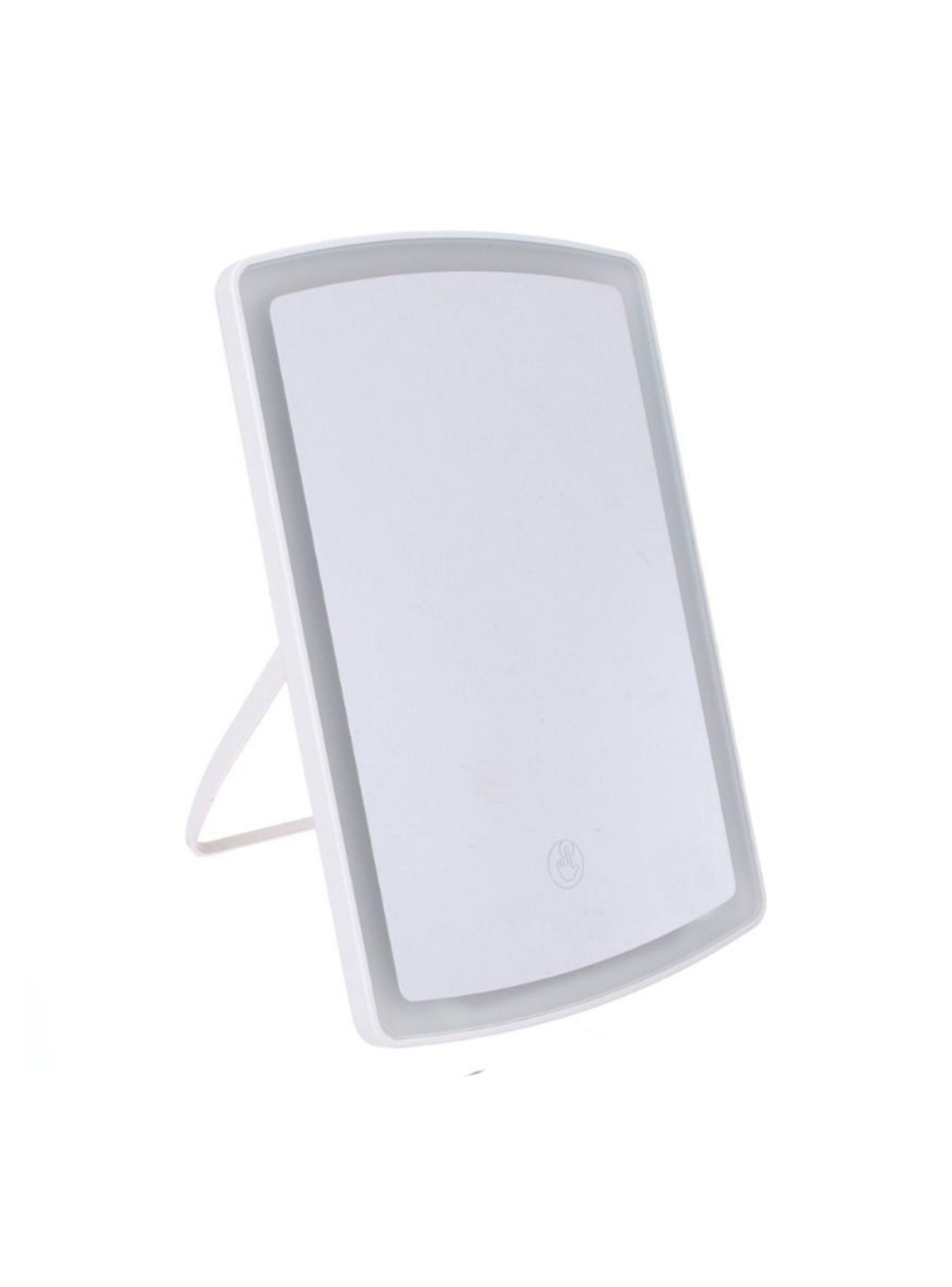 Espejo De Maquillaje Led Iluminación Portátil Recargable-2