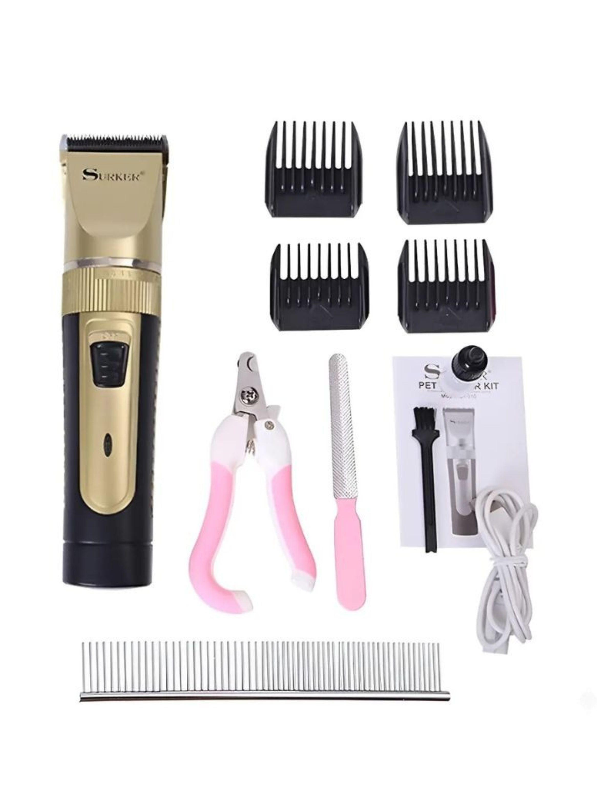 Kit Cortador De Pelo Para Perro Mascota Inalámbrica Surker-4