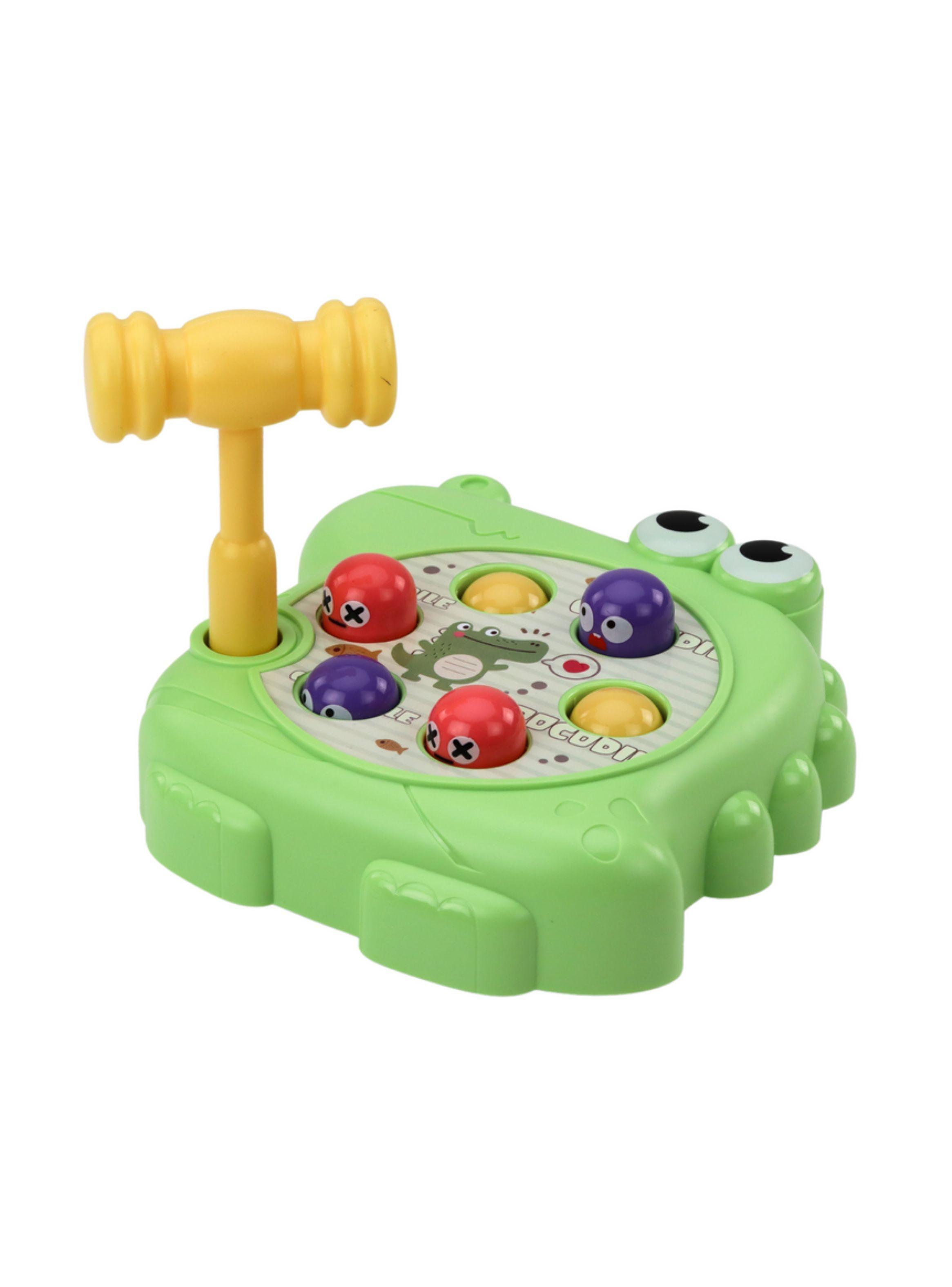Juego Cocodrilo de Coordinacion Didactico Martillo Montessori -0