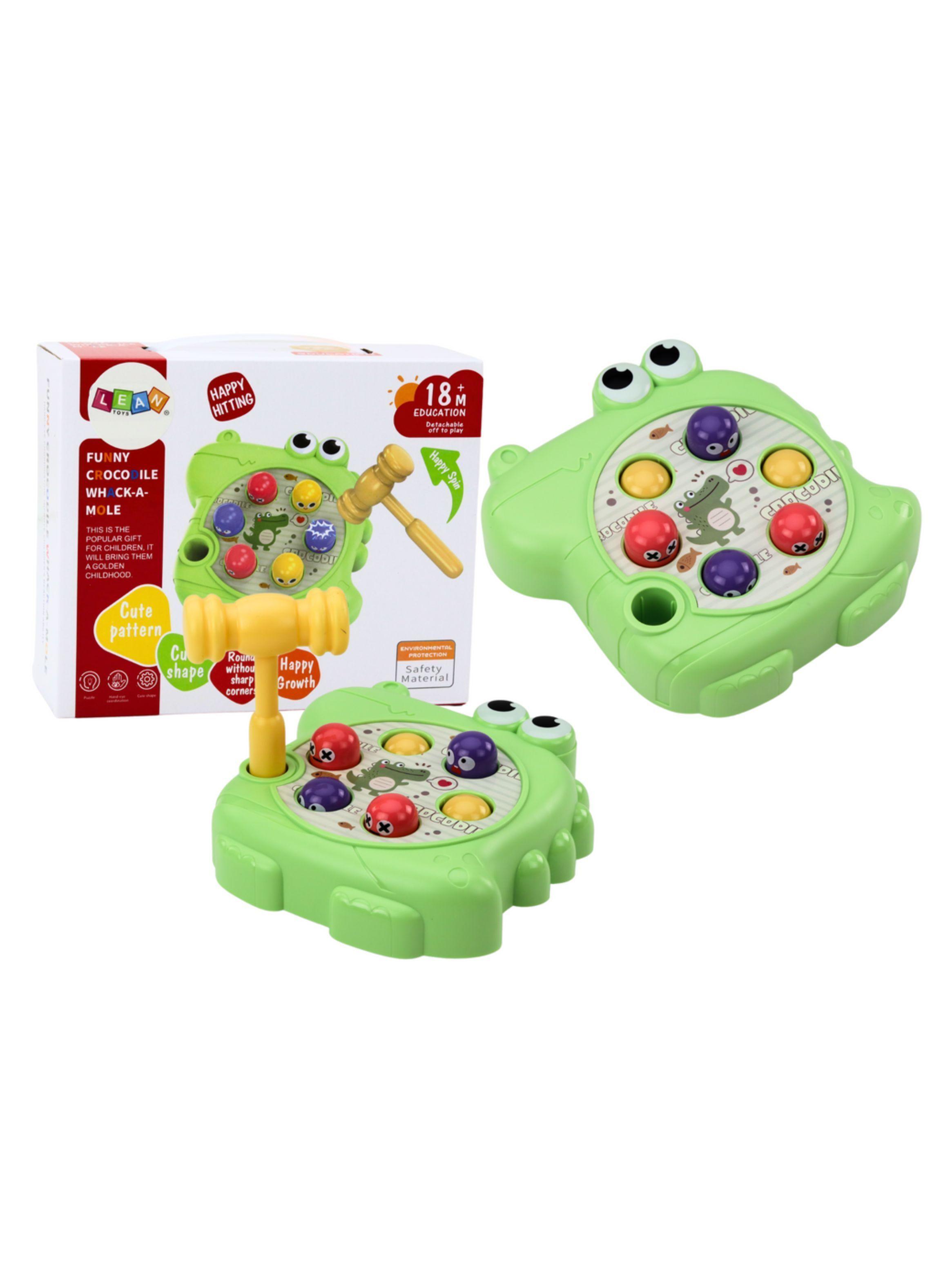 Juego Cocodrilo de Coordinacion Didactico Martillo Montessori -3