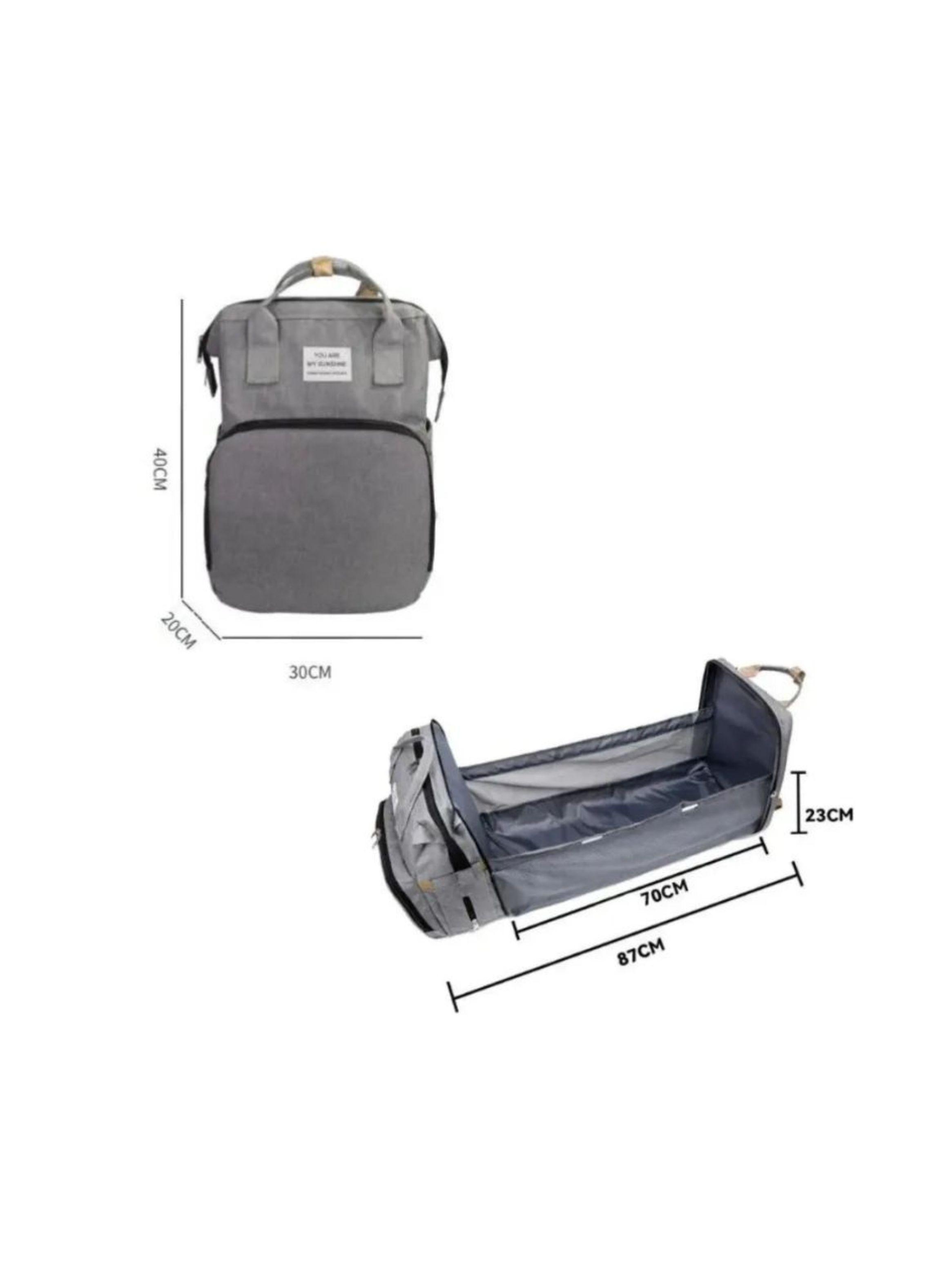 Pañalera Morral Tipo Cuna Multifuncional Para Bebé-3