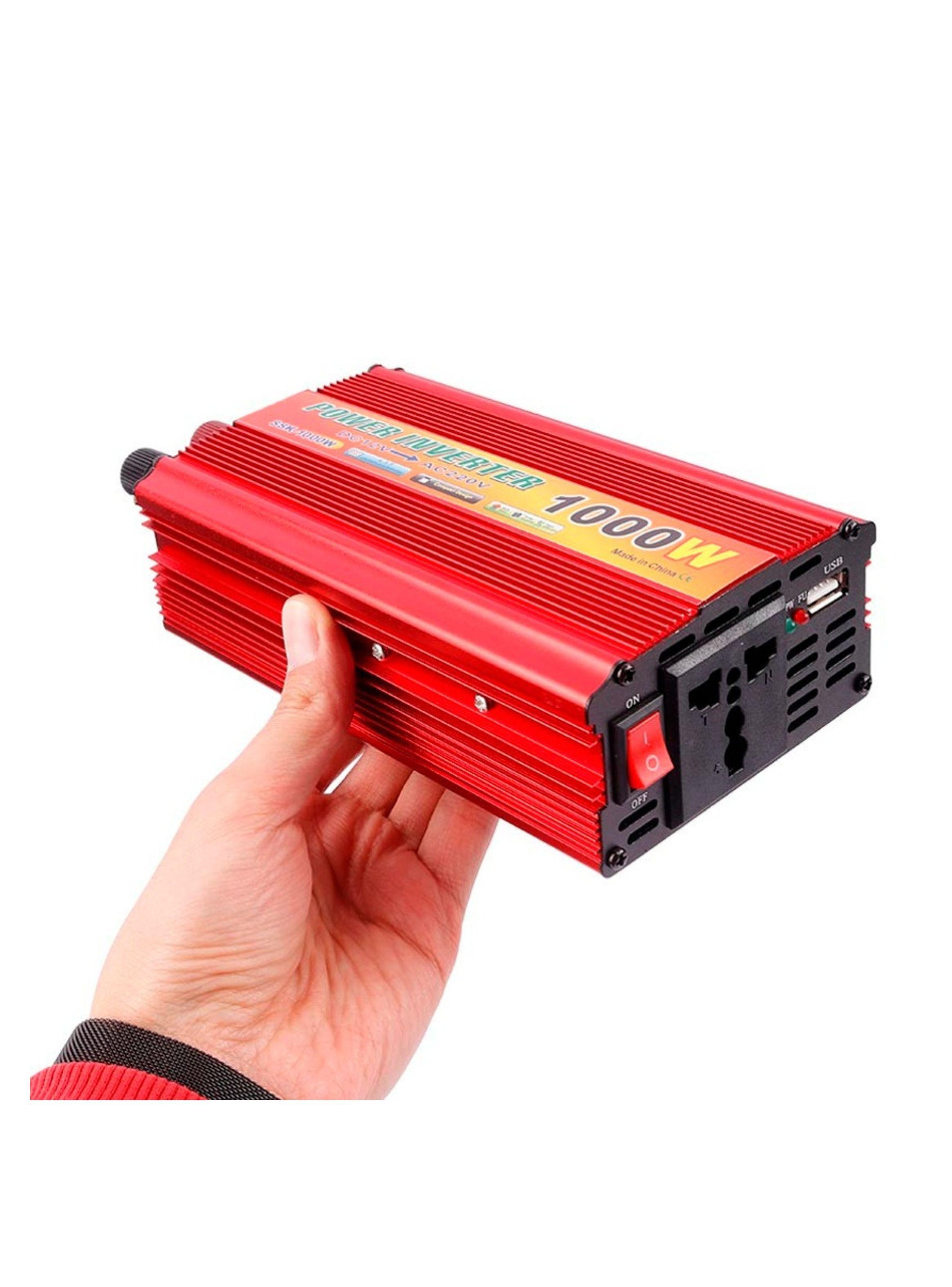 Inversor Convertidor De Corriente De Coche 1000w 12v220v-5