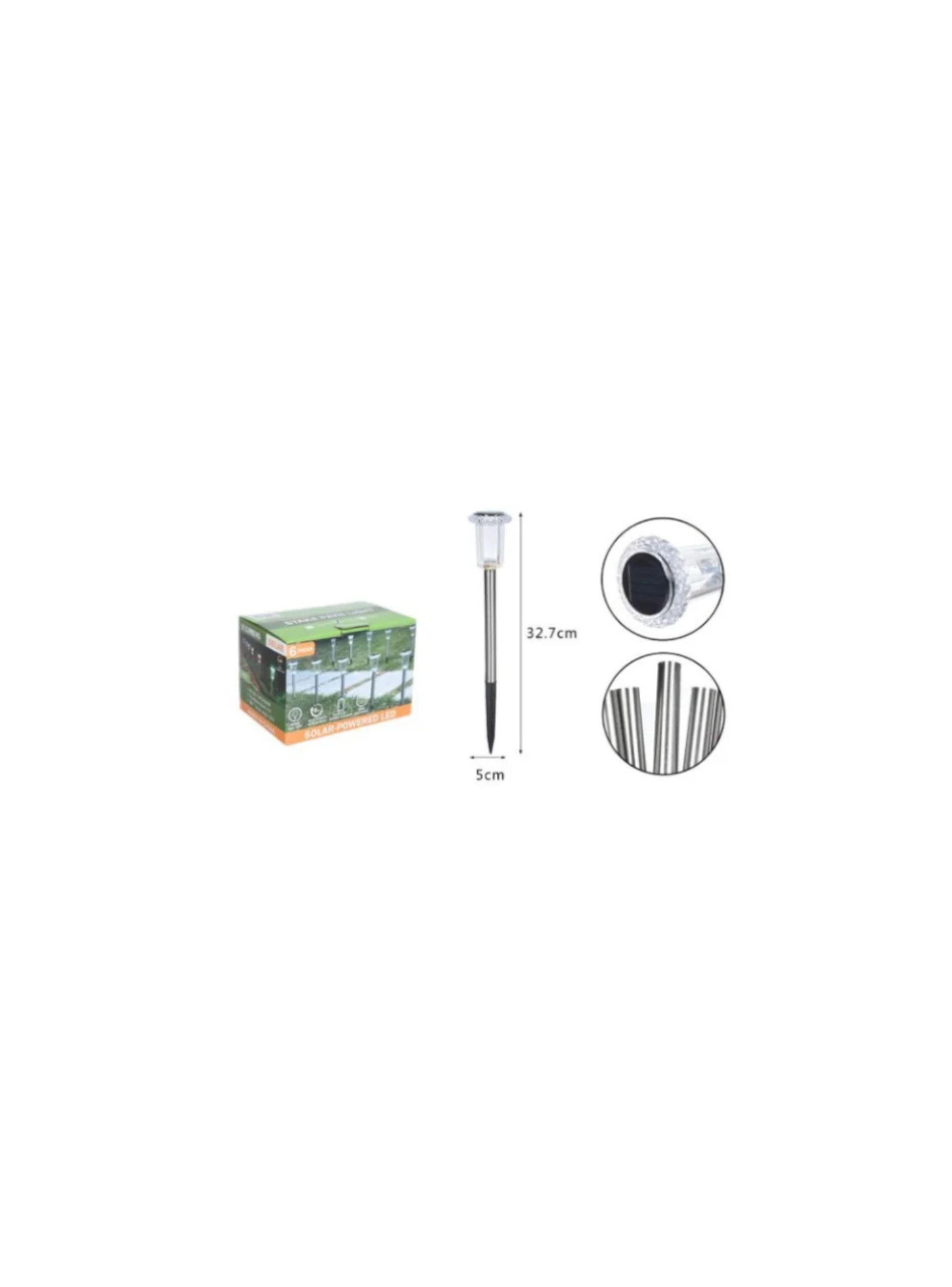 Lampara solar antorcha para exterior jardin impermeable-0