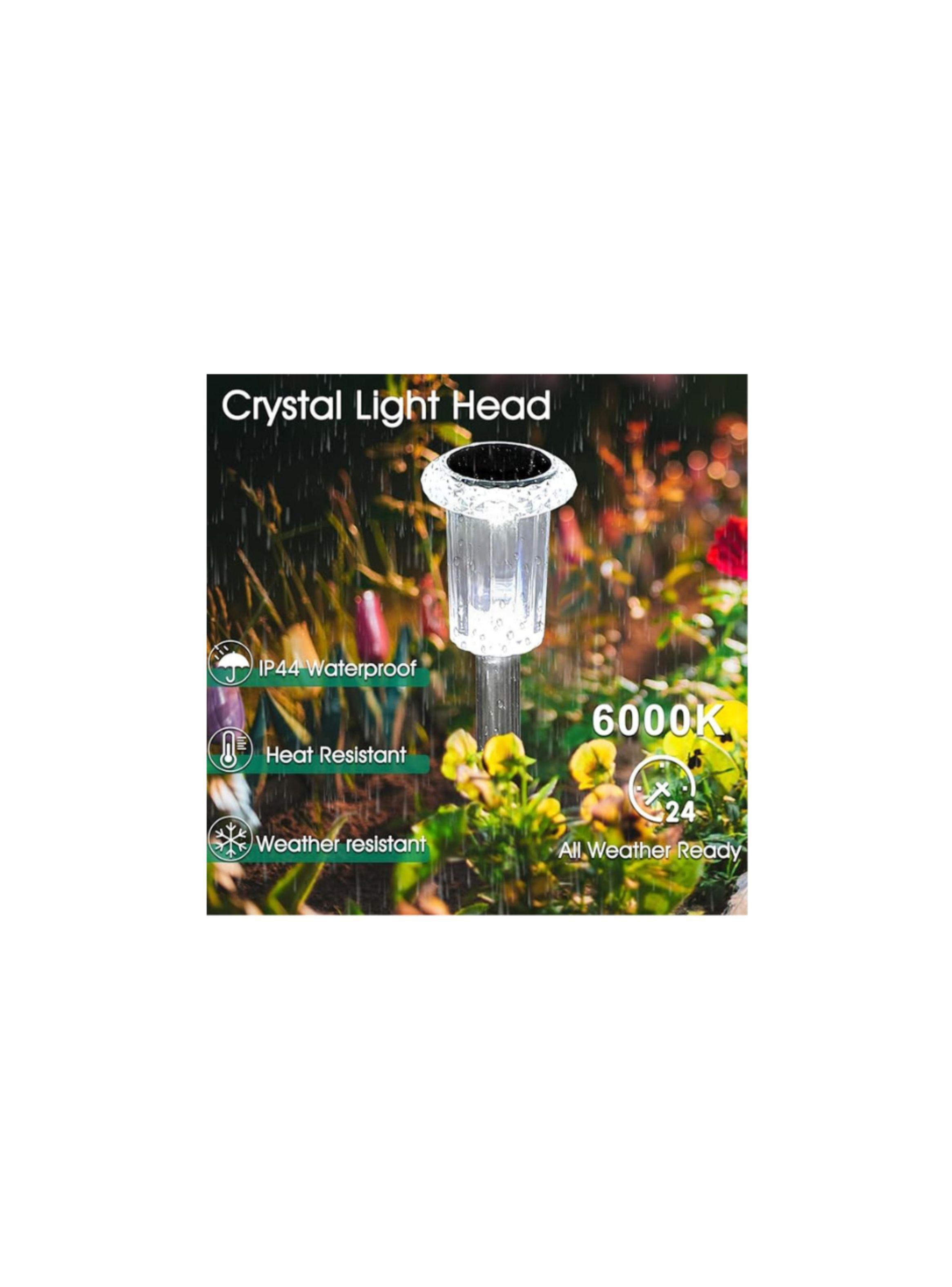 Lampara solar antorcha para exterior jardin impermeable-2