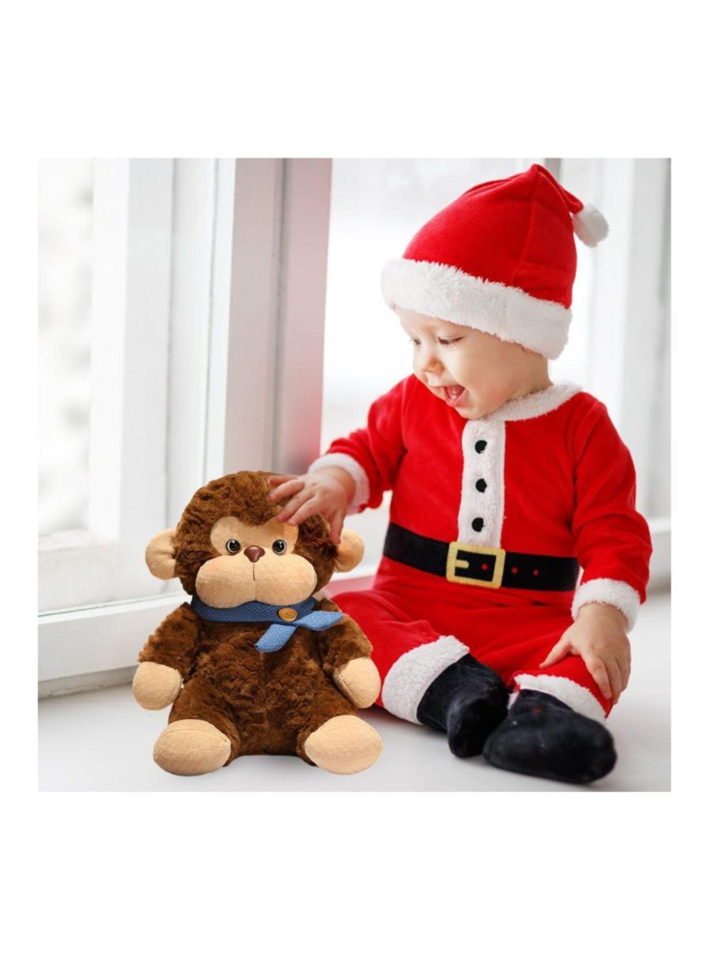 Peluche Mono Con Bufanda 23cm-2