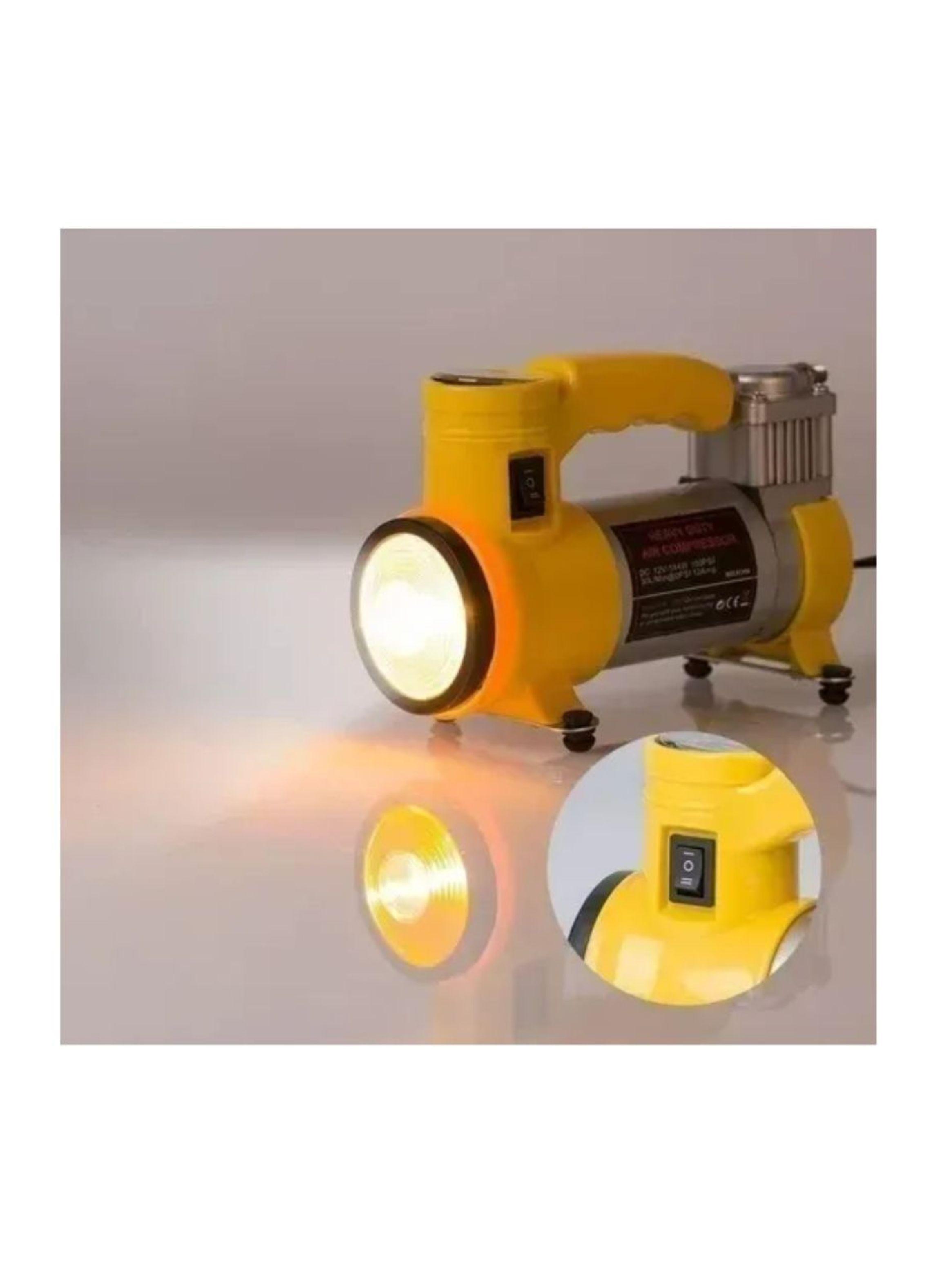 Mini Compresor De Aire 150 PSI 12V De Autos Con Luz-3