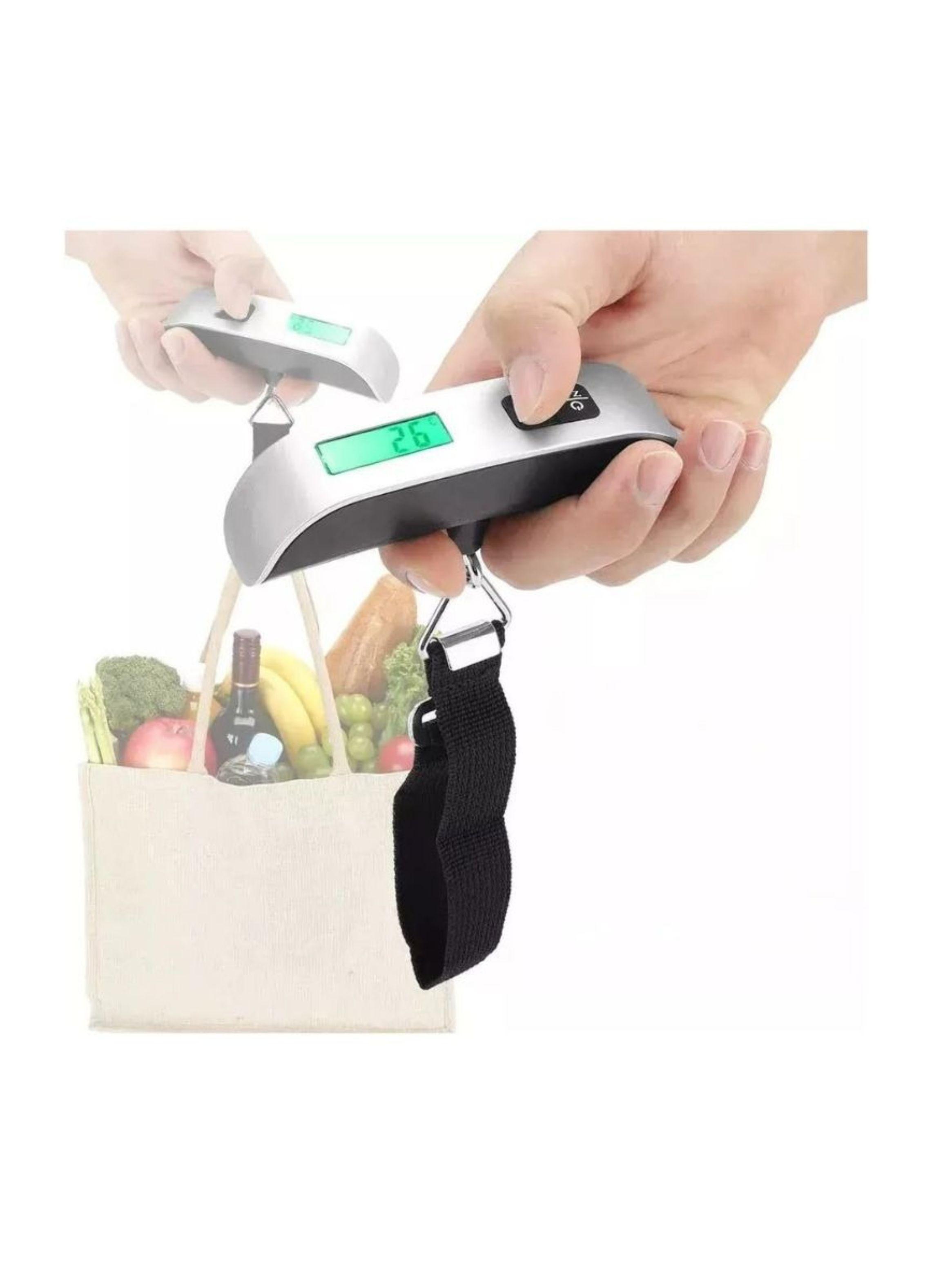 Pesa Digital Portátil Equipaje 50kg LCD Balanza Maleta Viaje-2