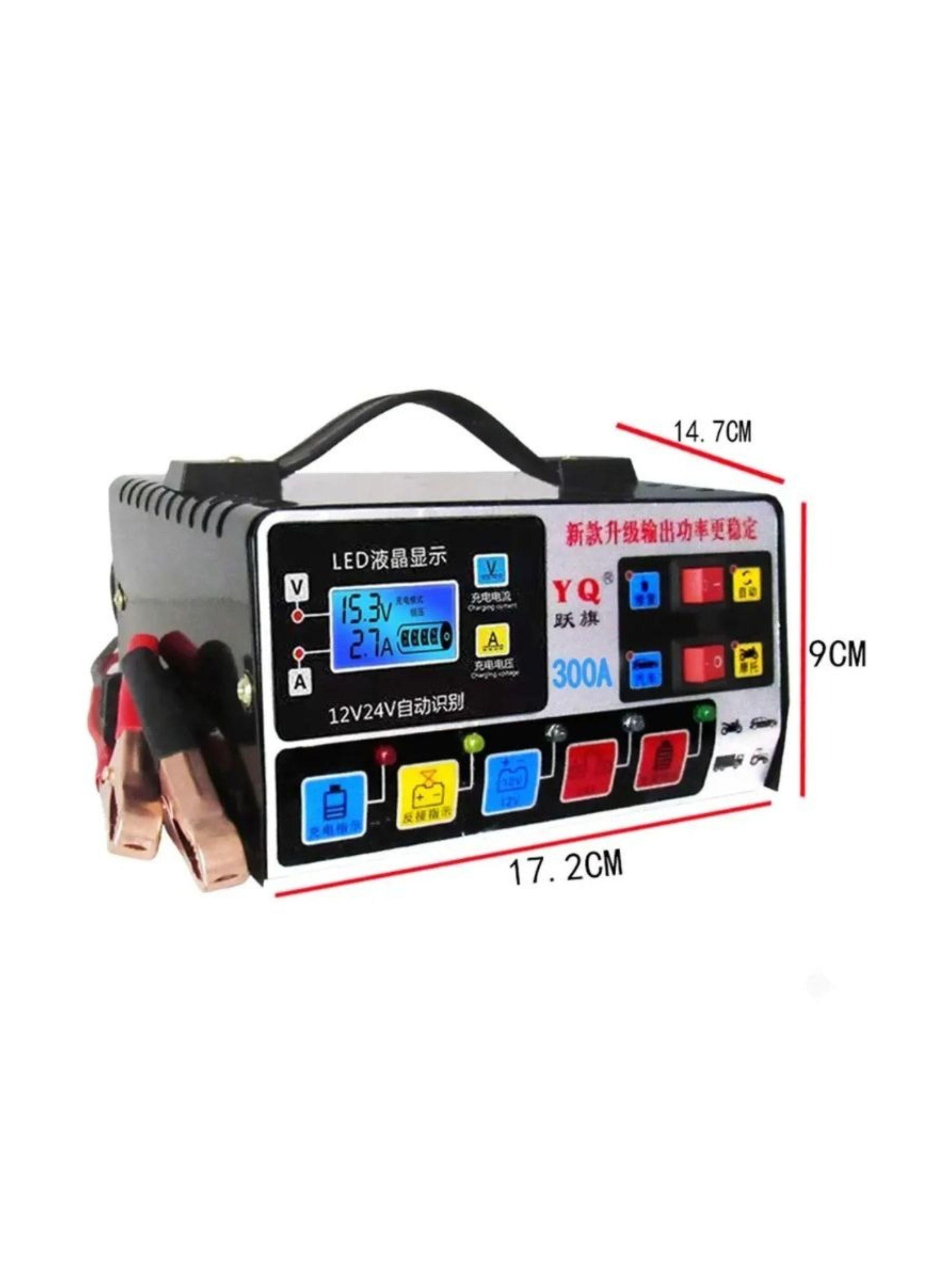 Cargador De Baterias Auto Moto 12v/24v Inteligente Pulso-2
