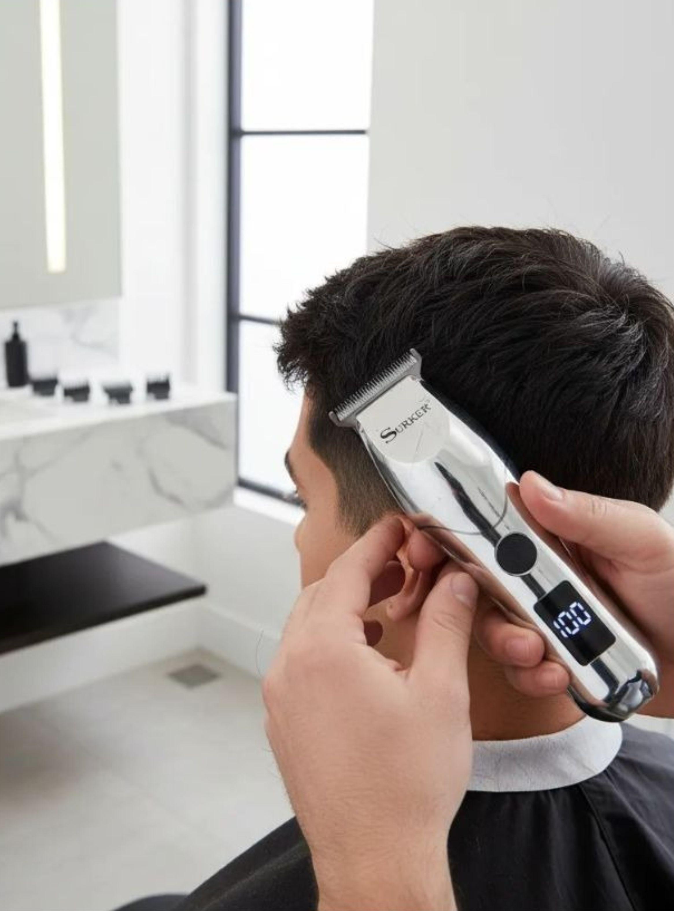 Cortadora De Pelo Profesional Inalámbrica Surker -3