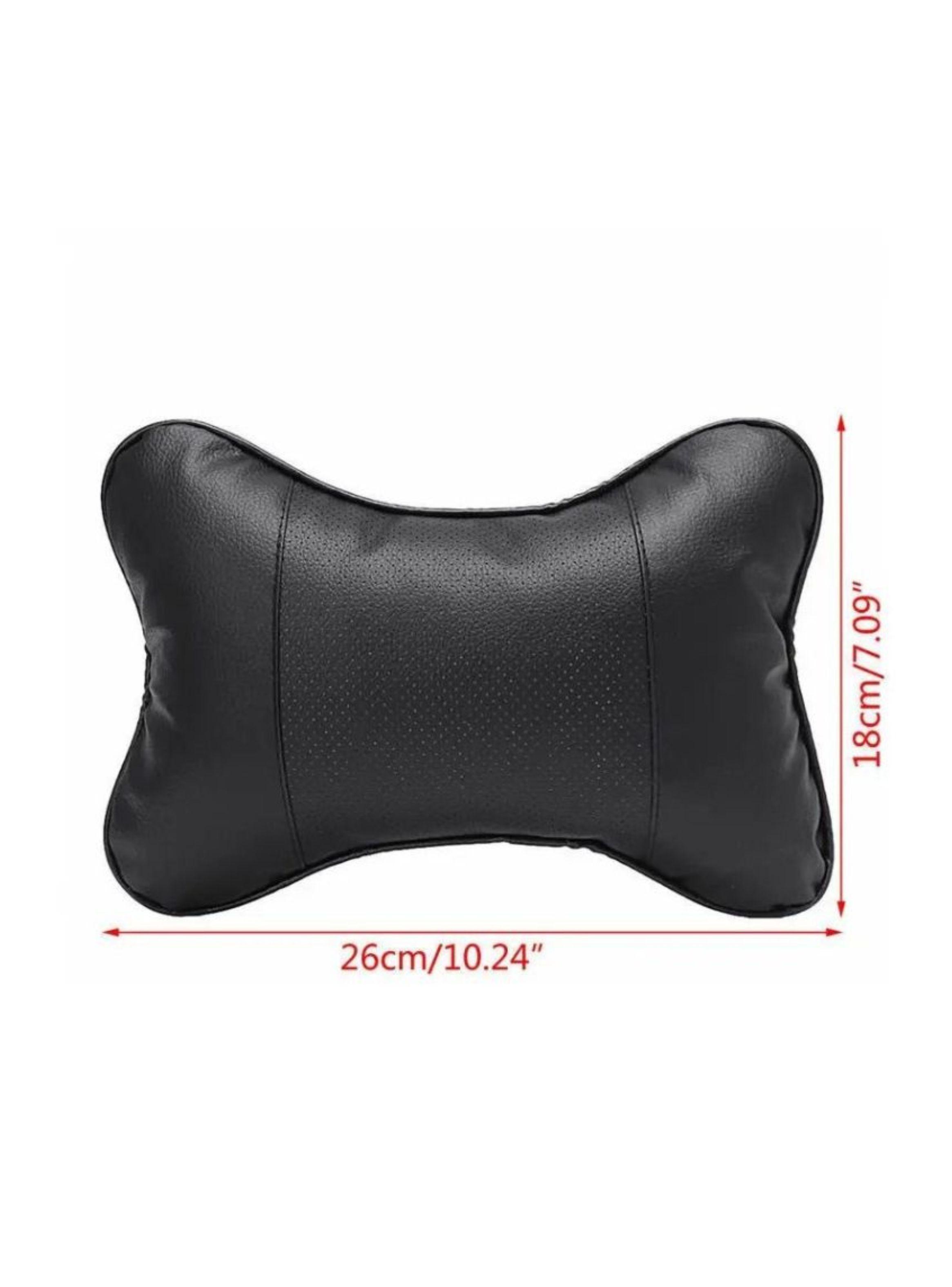 Cojín Cervical Auto Almohada Apoyacabeza Cuero-3