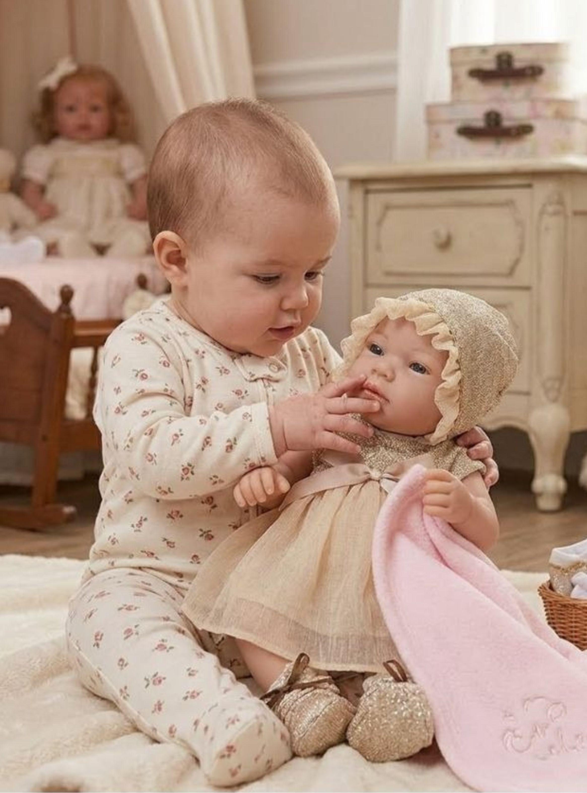Muñeca De Juguete Bebé Realista-2