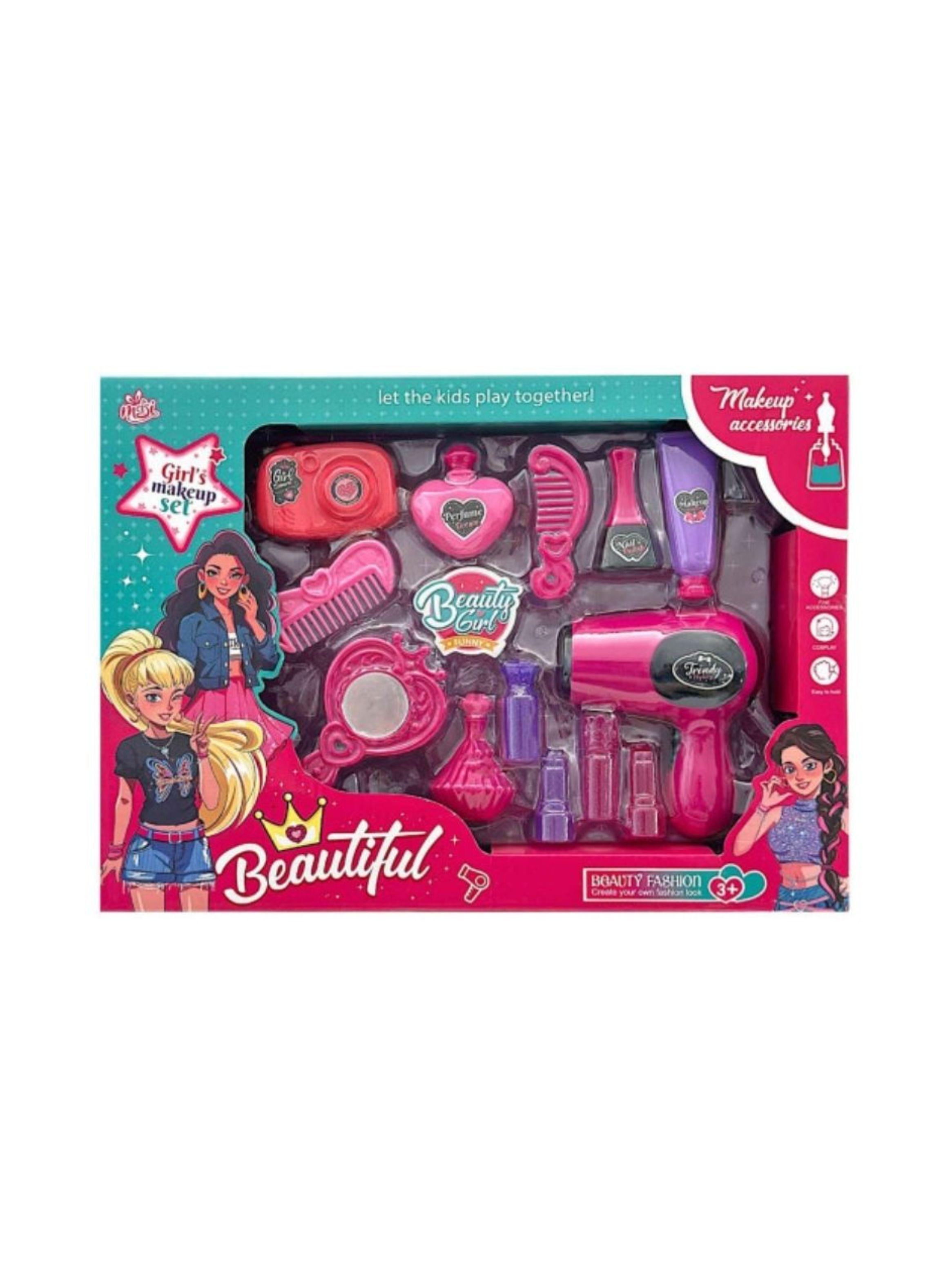 Set de Maquillaje Infantil Beauty Girl con Accesorios-0